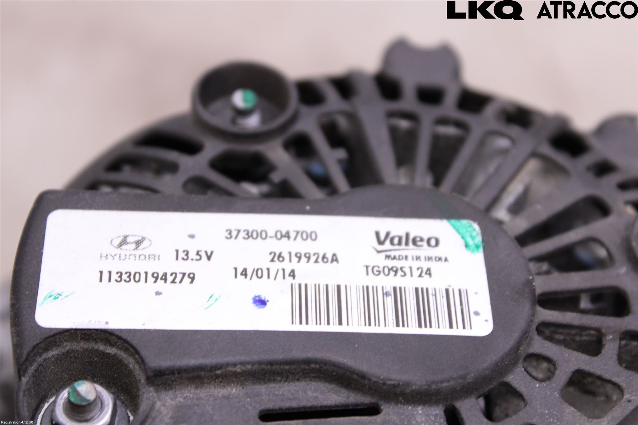Hyundai i10 BA 14-16 Generator