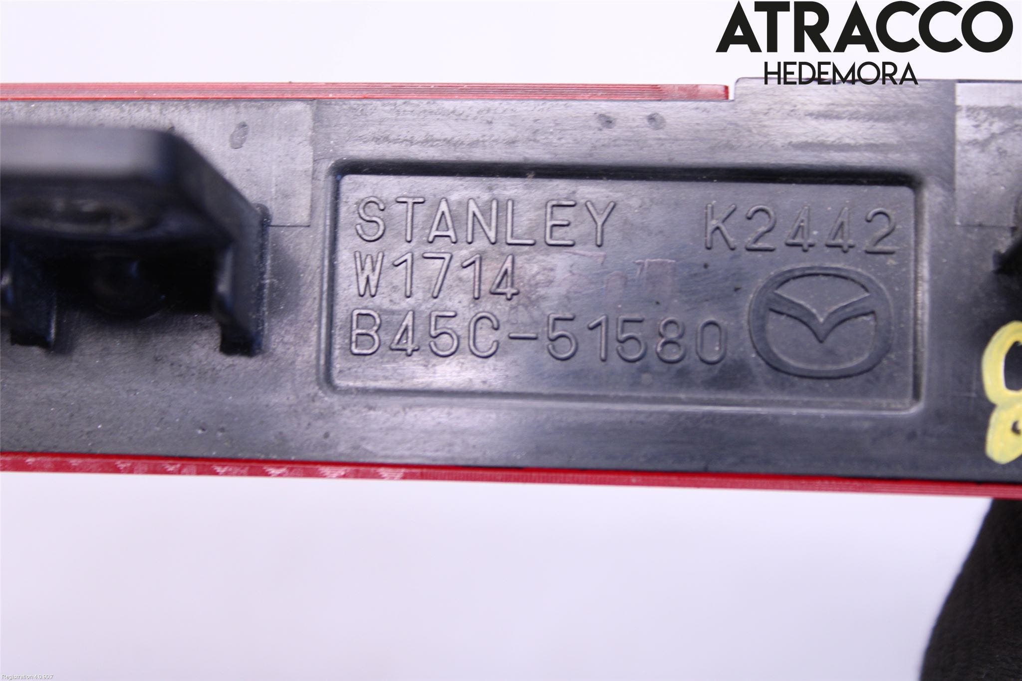 Mazda 3 III 14-19 Bromsljus Bakruta