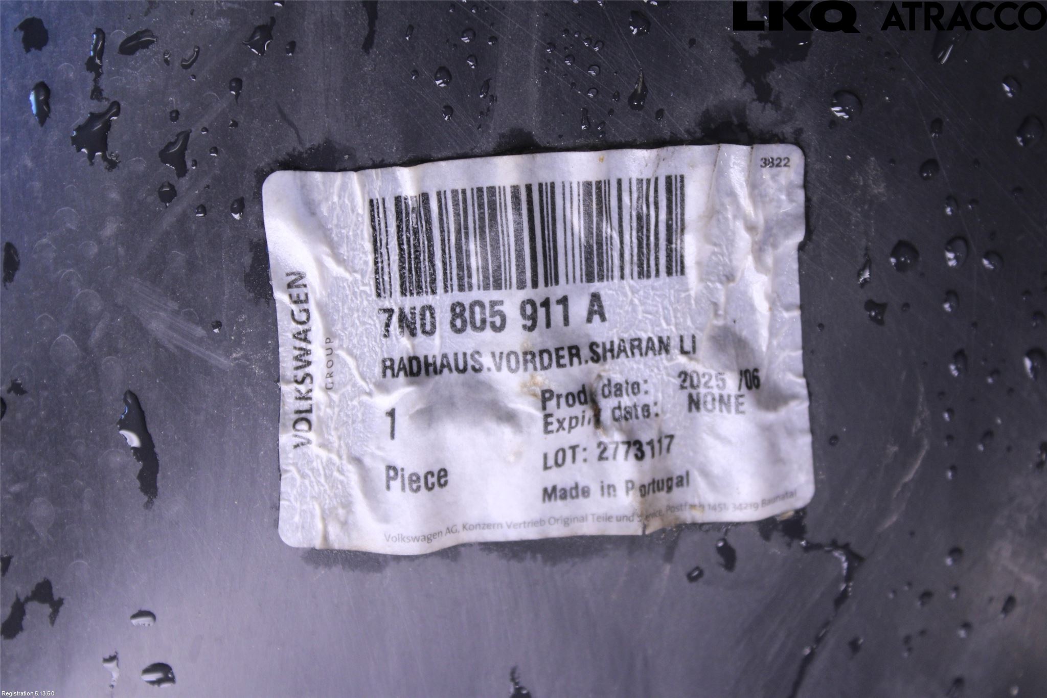 Volkswagen VW SHARAN 11- Skärm Inner