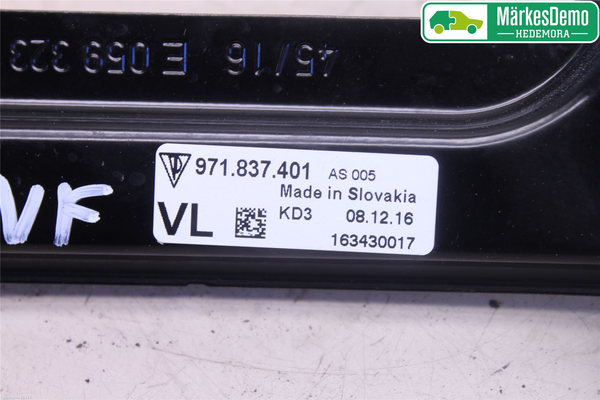 Porsche PANAMERA 09- Fönsterhiss El Kompl