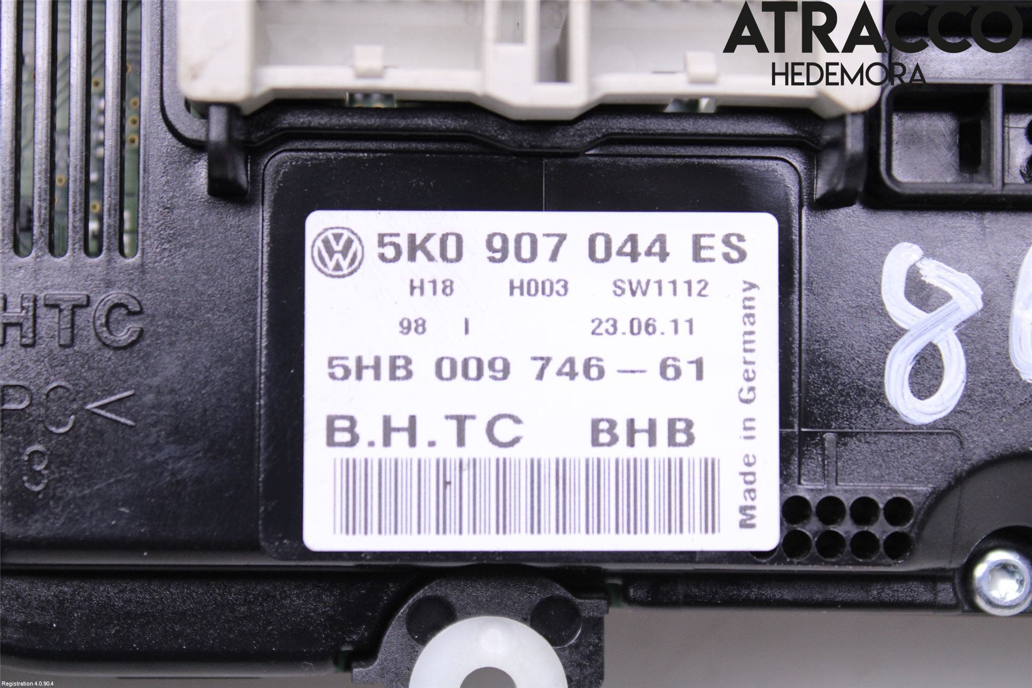 Volkswagen VW PASSAT 11-14 Ac Styrenhet Ac Manöveren