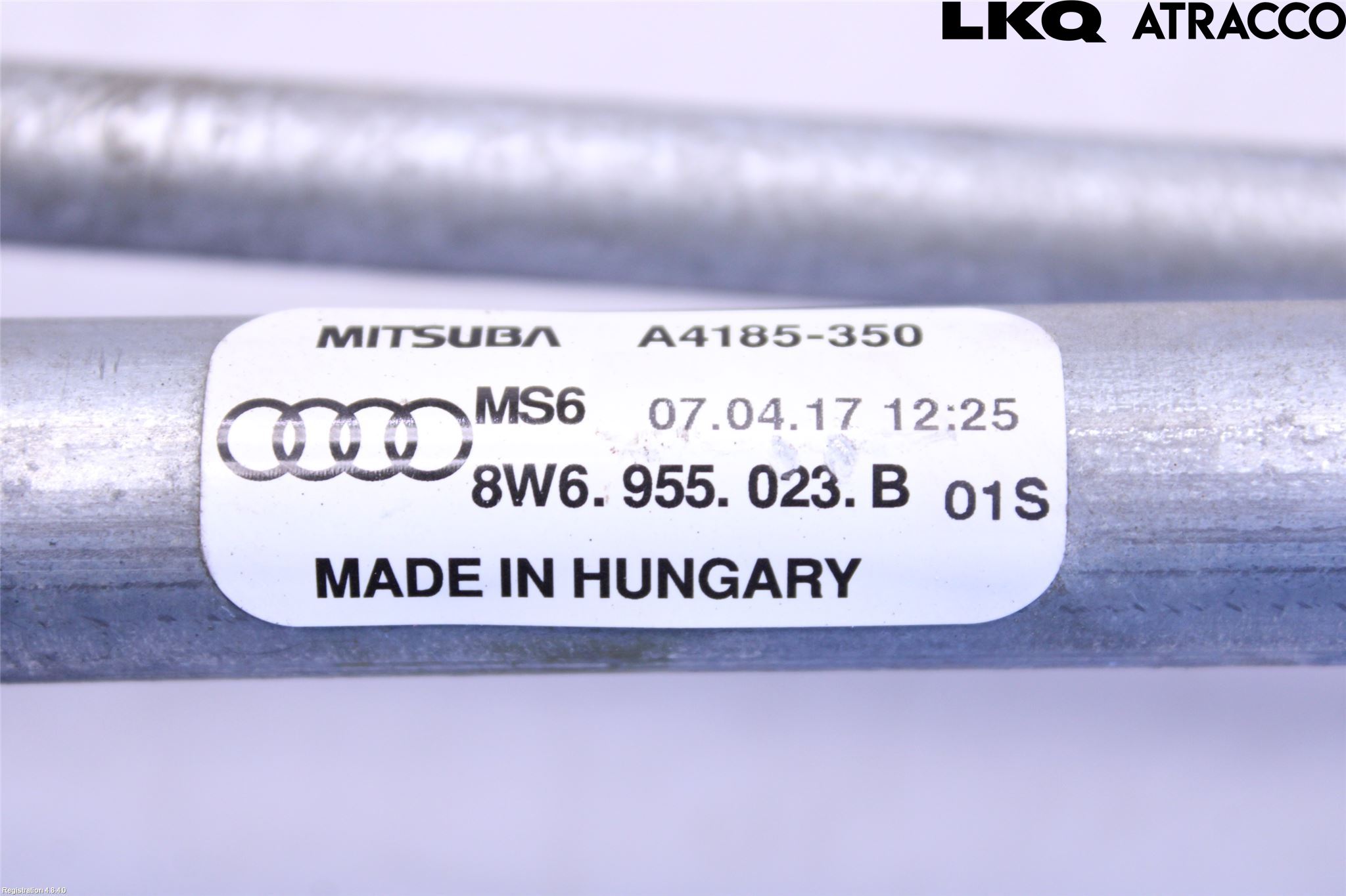 Audi A5 17- Torkarmekanism Vindruta