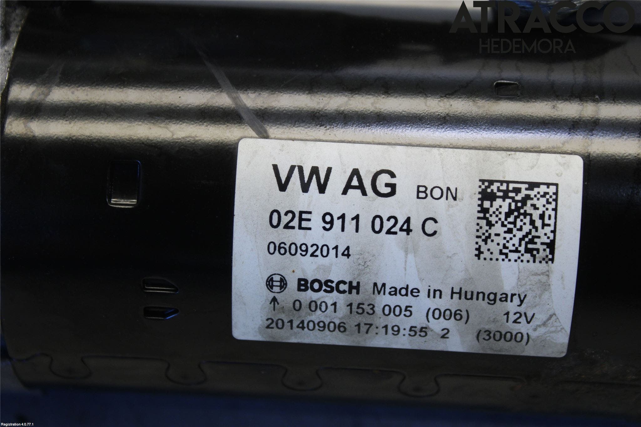 Volkswagen VW SHARAN 11- Startmotor Diesel