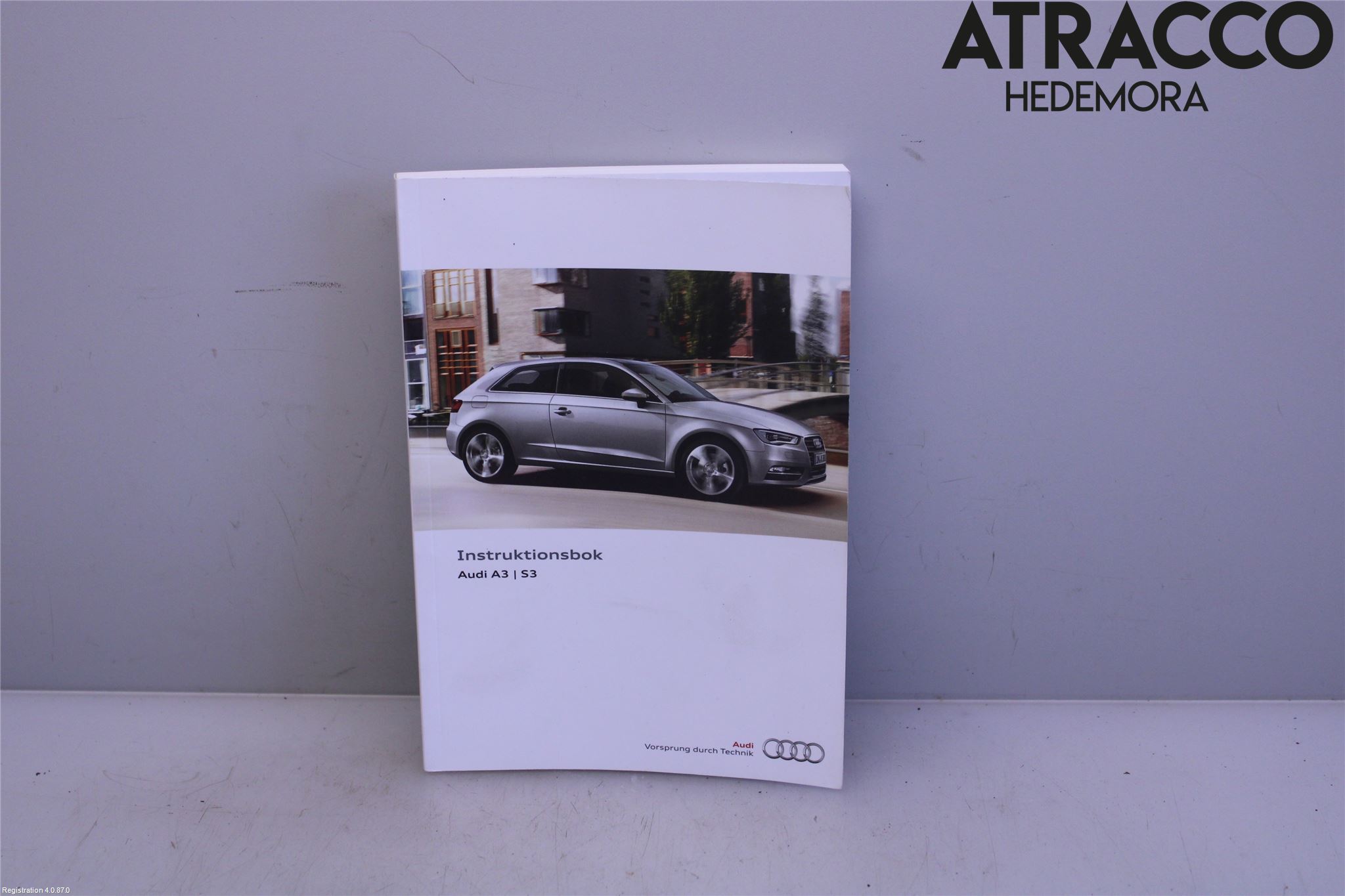 Audi A3/S3 8V 13-20 Instruktionsbok