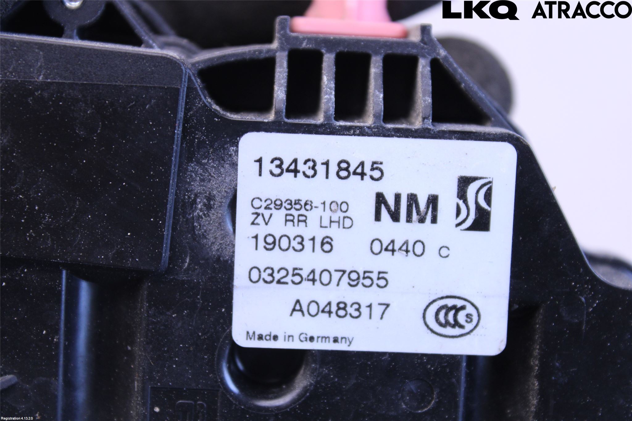 Opel CORSA E 15-19 Låskista-Dörrlås