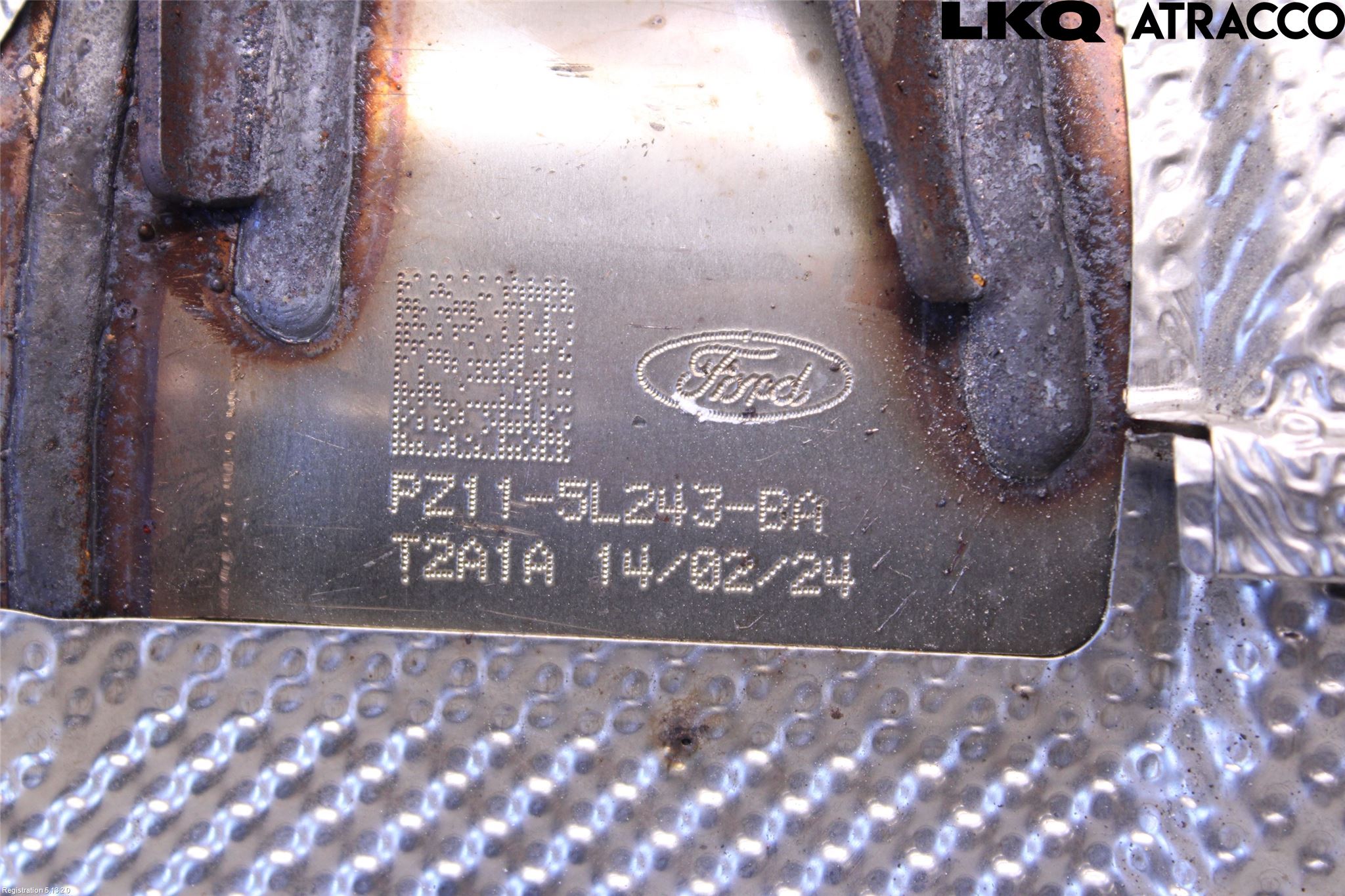 Ford TRANSIT/TOURNEO CONNECT 13-22 Avgas Partikelfilter