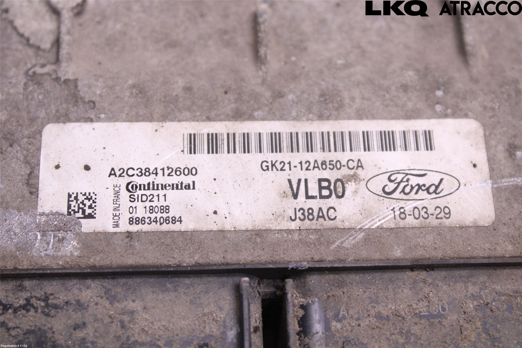 Ford TRANSIT SKÅP/BUSS 14-22 Styrenhet Inspump Diesel