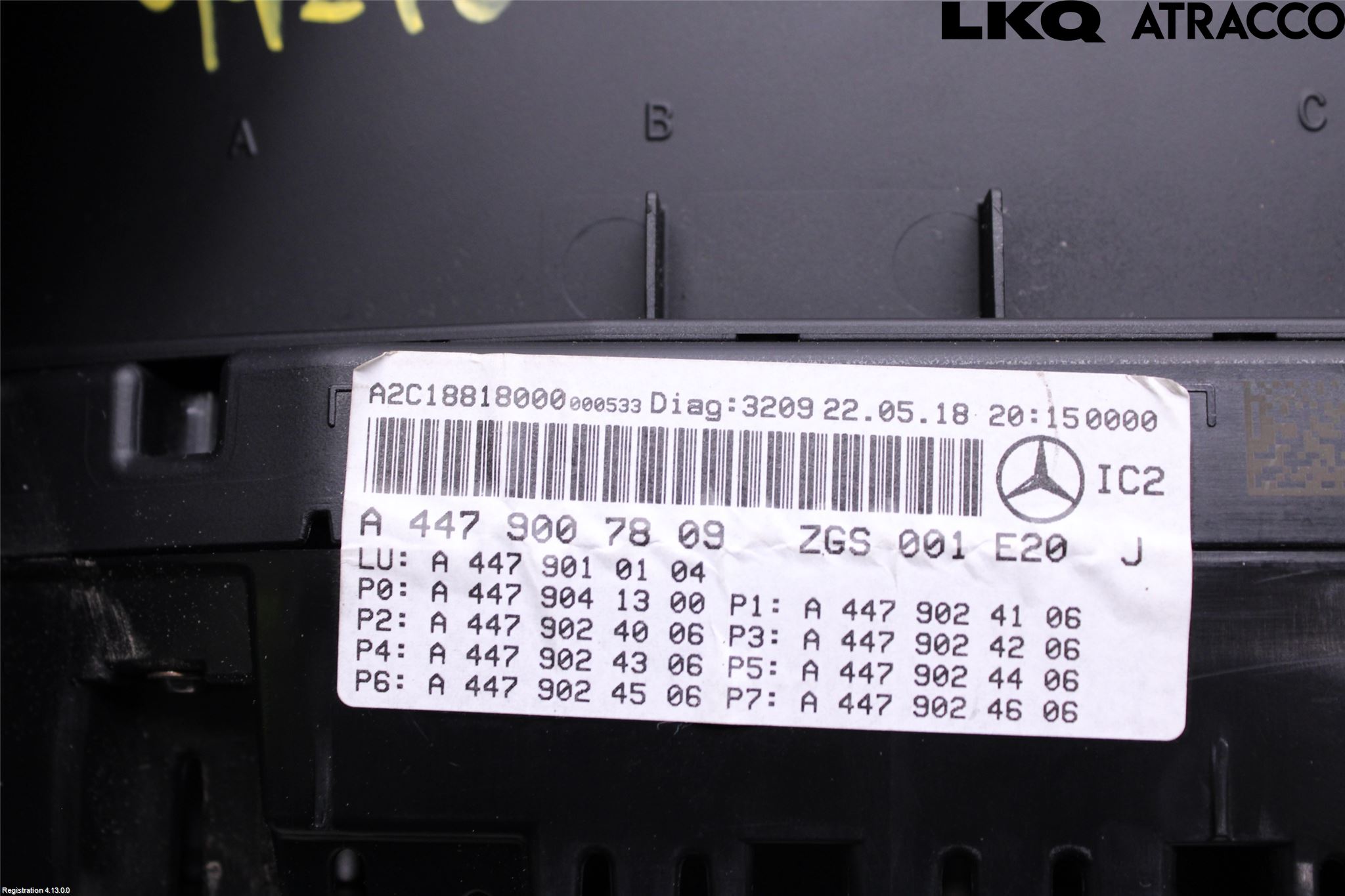 Mercedes-Benz MB VITO/V-KLASS (W640,W447,W448) 14- Instrument Komb