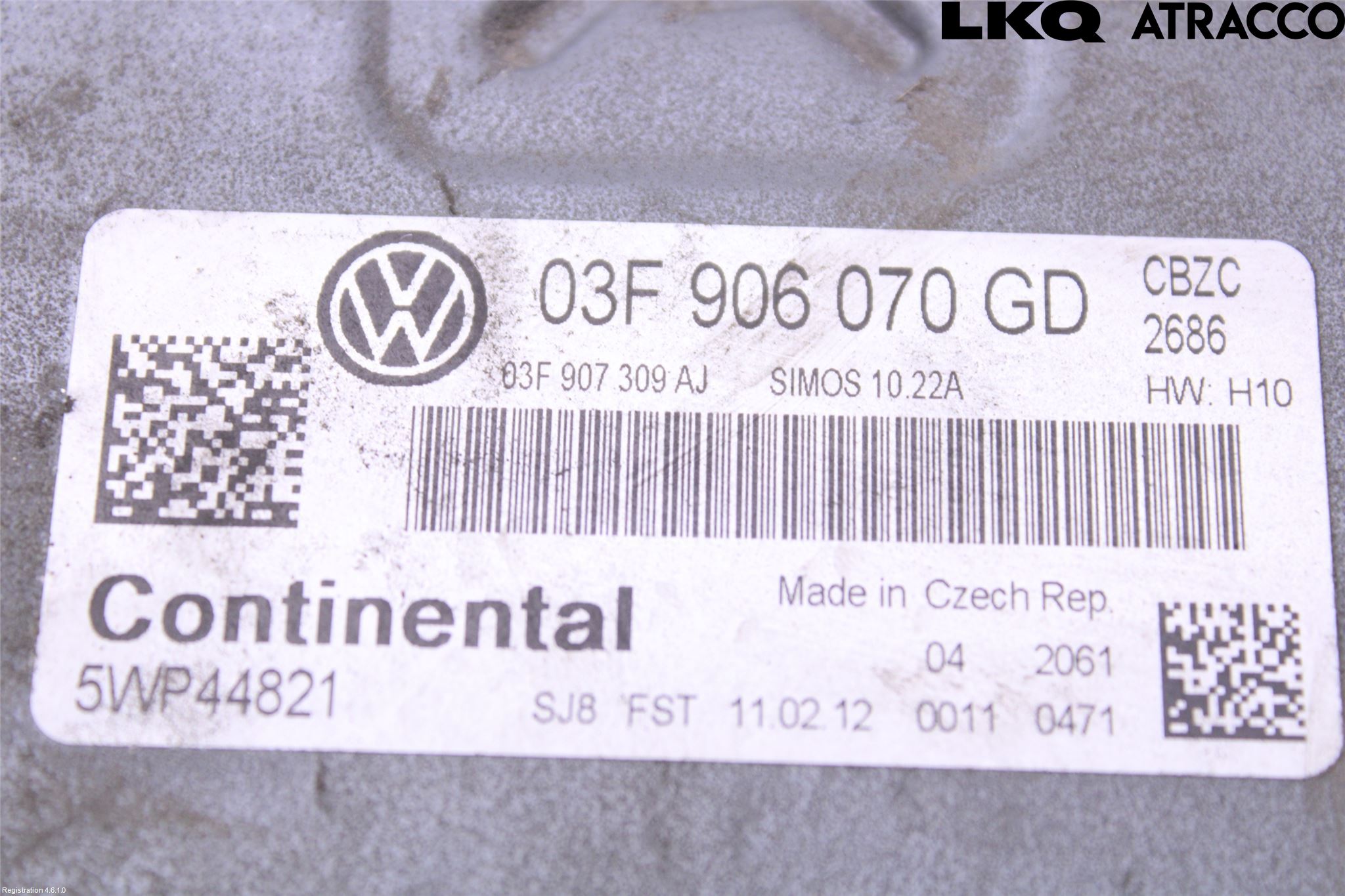 Volkswagen VW POLO 10-17 Styrenhet Insprut Bensin