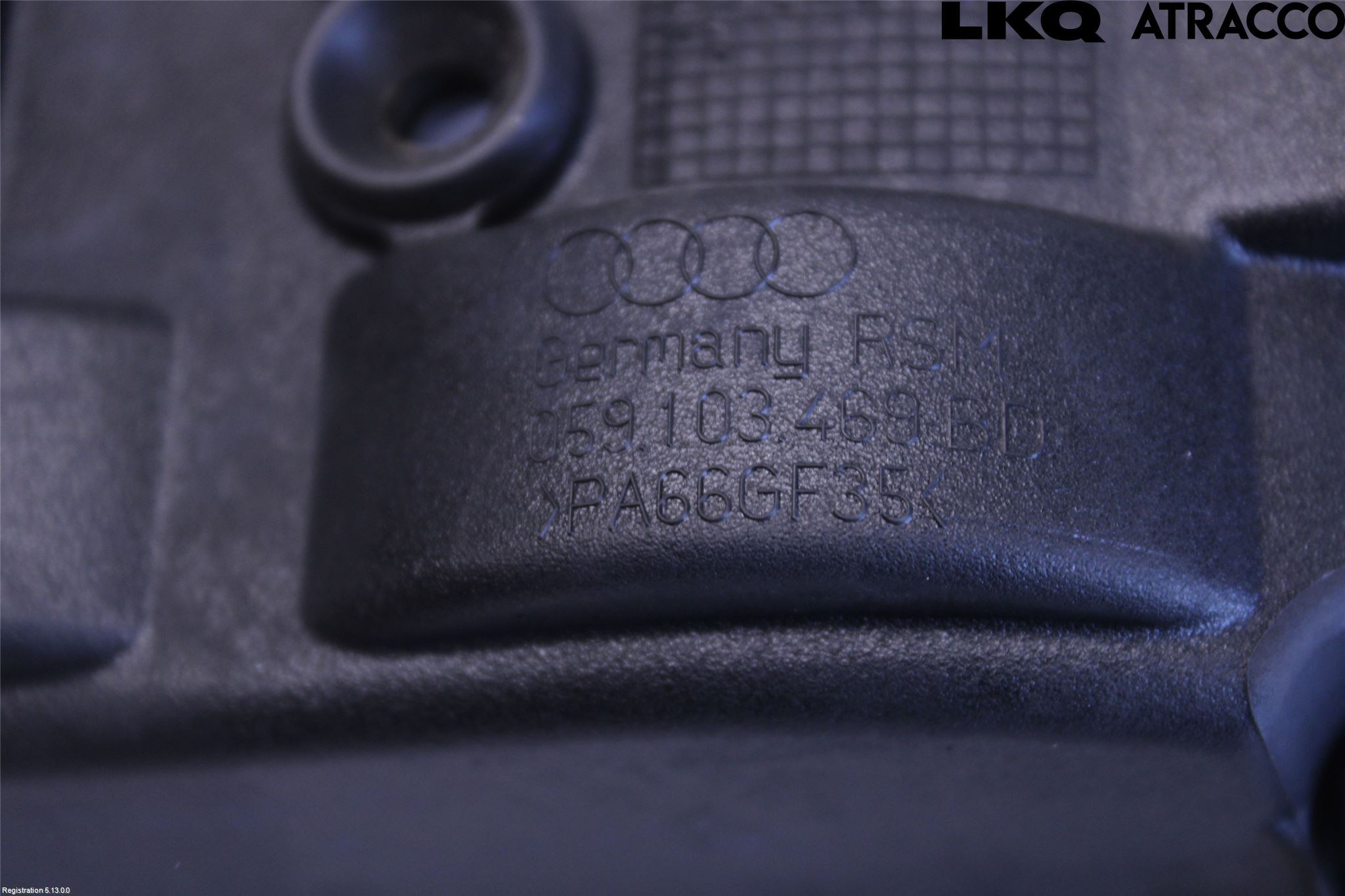 Volkswagen VW TOUAREG 7P 11-18 Ventilkåpa