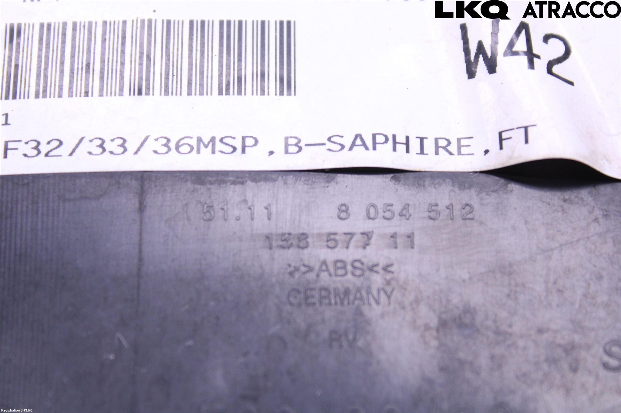 BMW 4 F32/F33/F82/F83 13-20 Stötfångardel Fram Hö