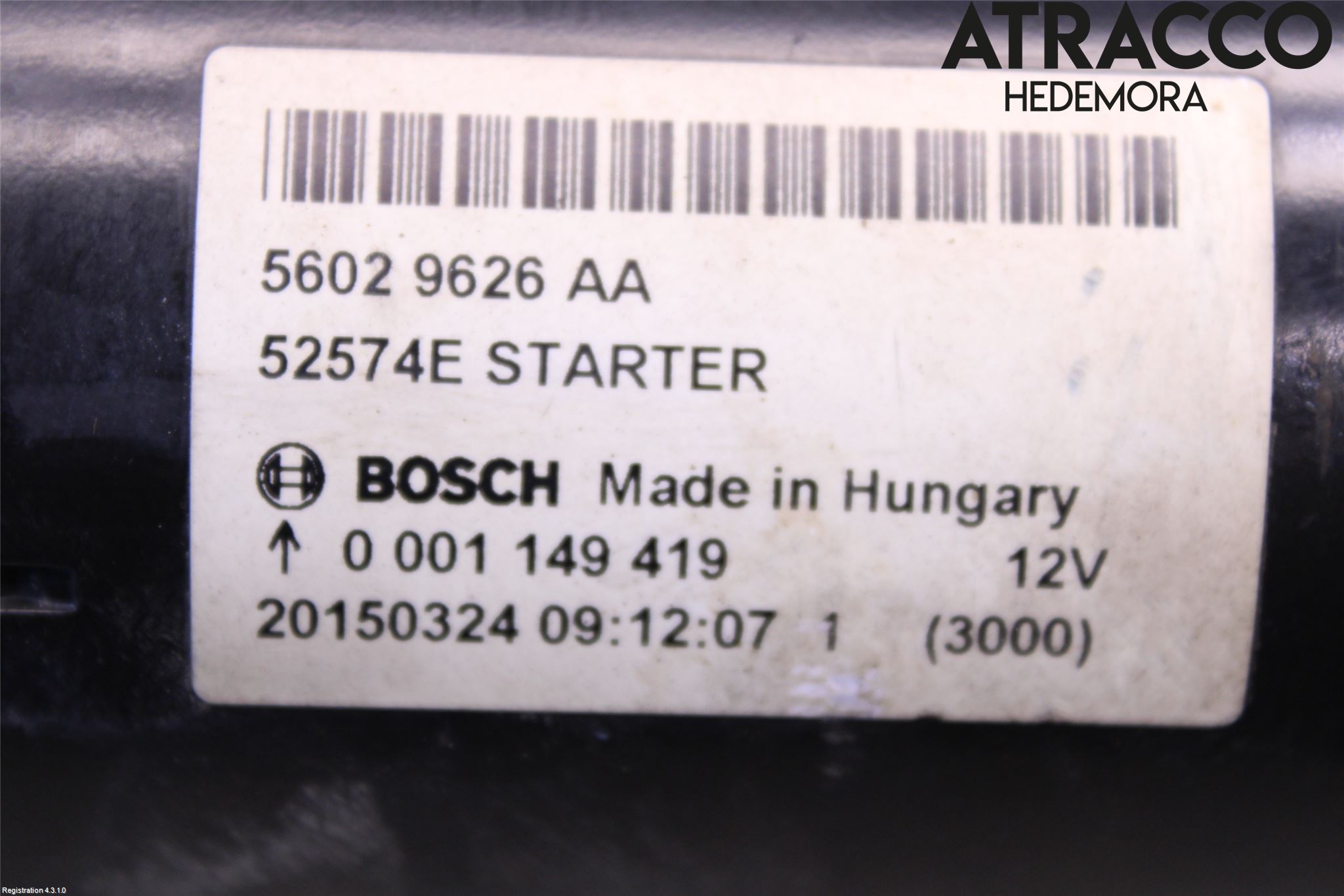 Jeep GRAND CHEROKEE 10-20 Startmotor