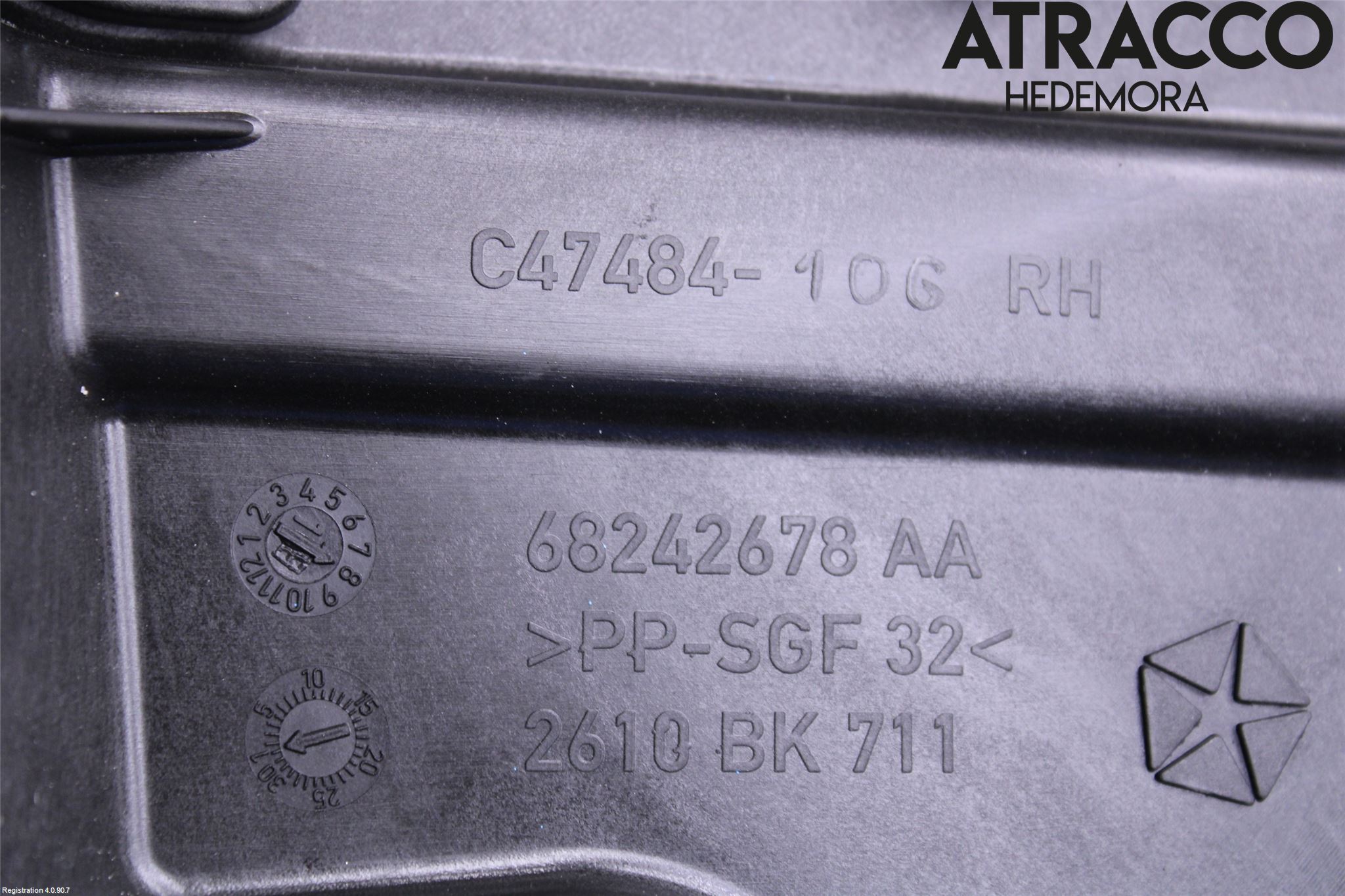 Jeep COMPASS Dörrklädsel Hö