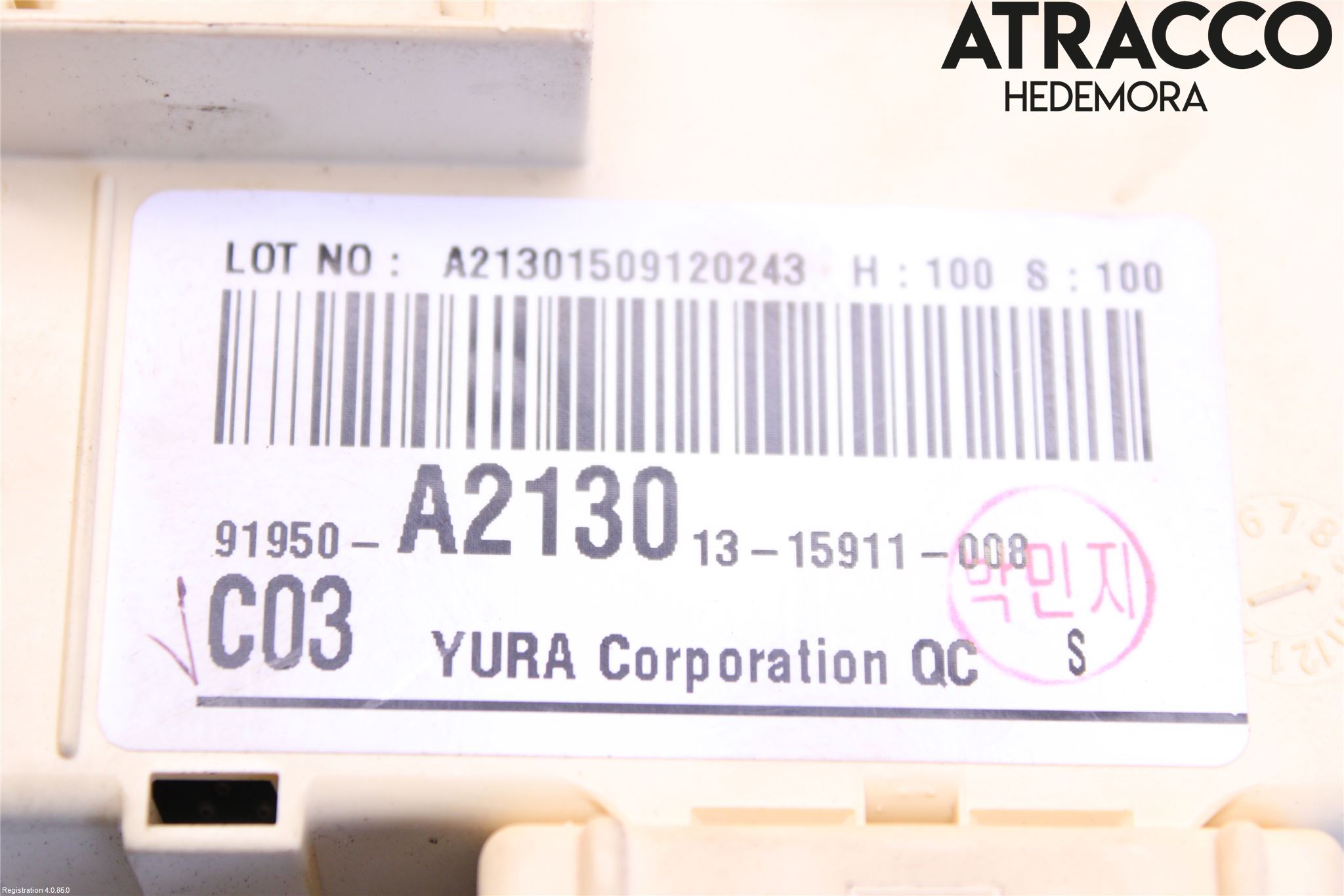 Kia CEED 12-18 Säkringsdosa-Elcentral