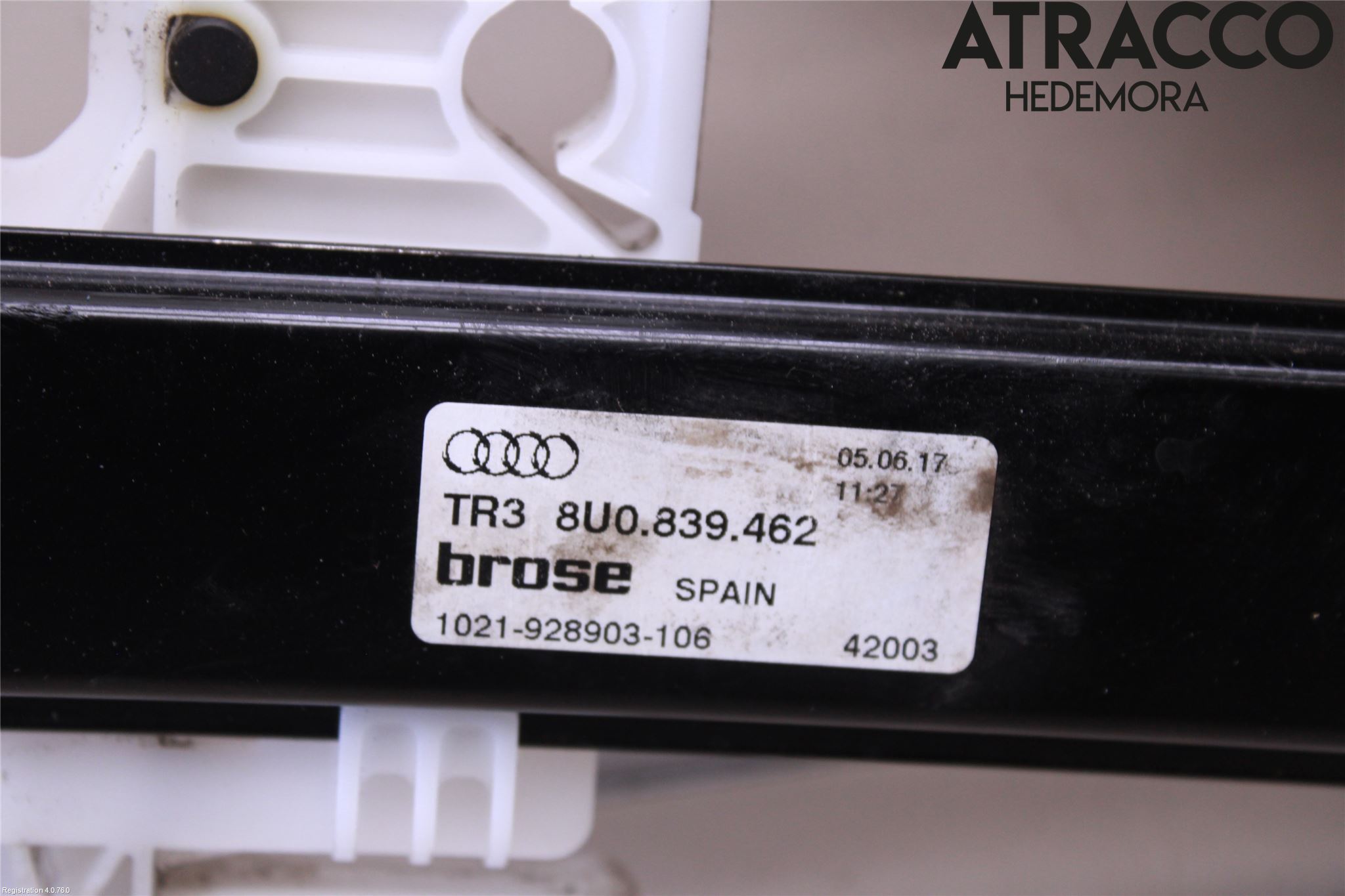 Audi Q3 8U 12-18 Fönsterhiss El Kompl