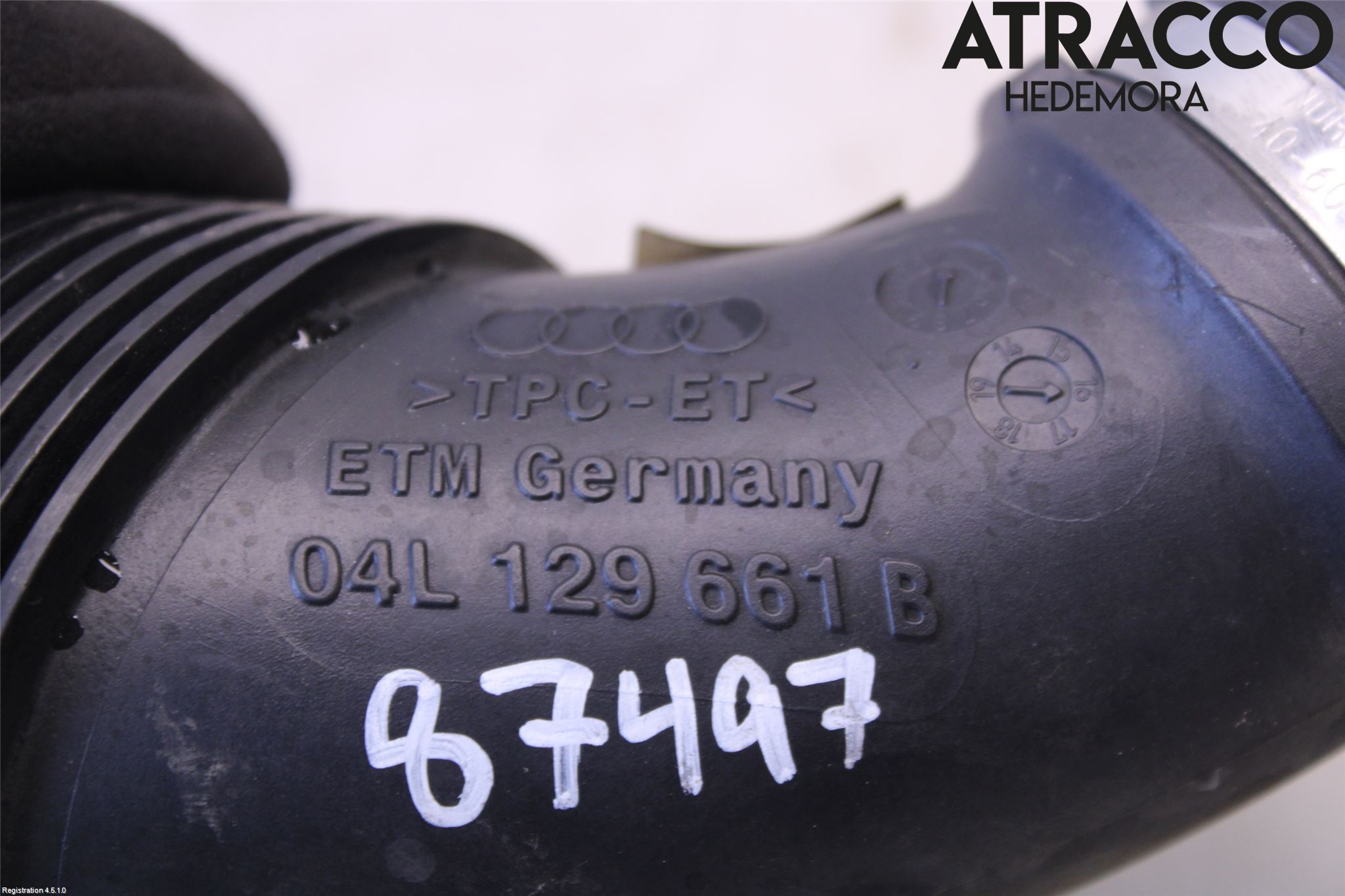 Audi A4/S4 B9 16-19 Injgummibälg-Slang