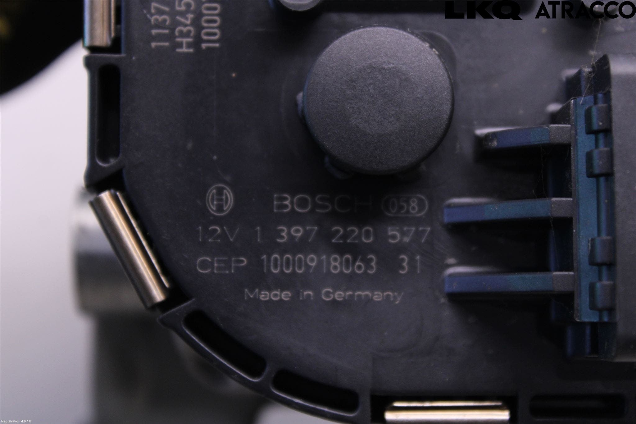 Peugeot 3008 09-16 Torkarmotor Vindruta