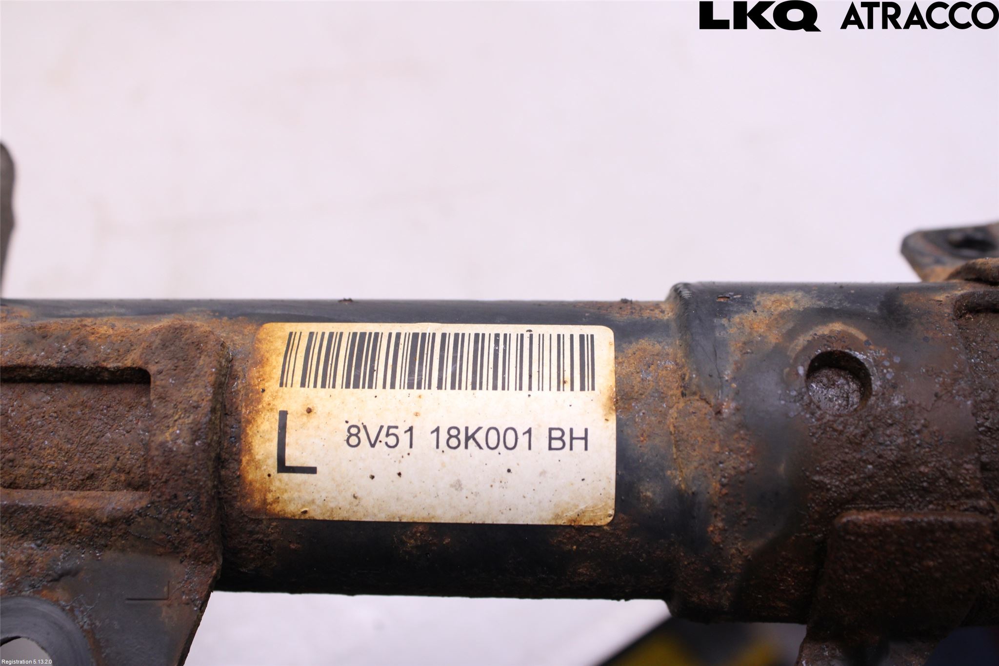Ford FIESTA 09-12 Fjäderben Fram Vänster
