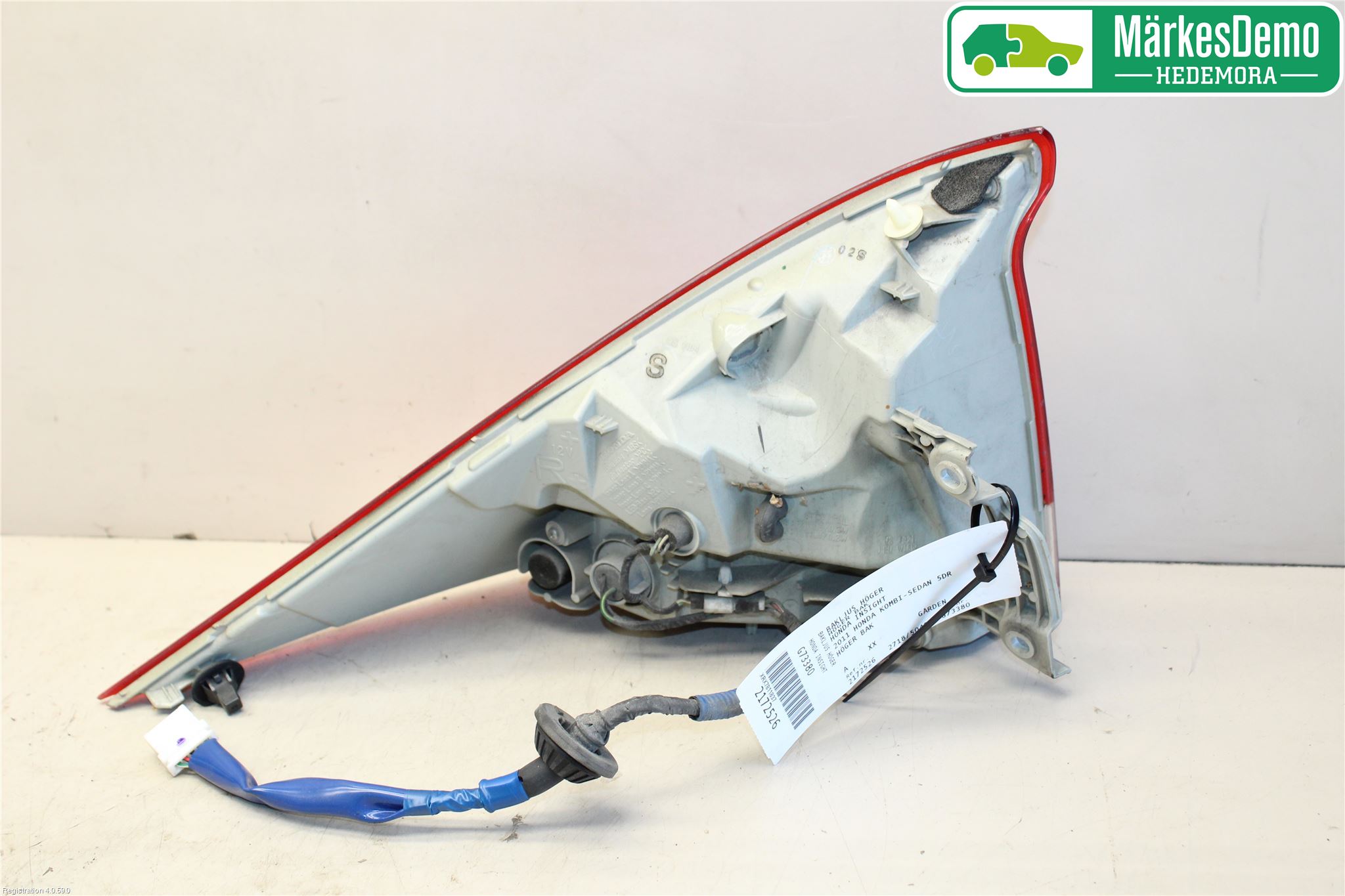 Honda INSIGHT Bakljus Höger