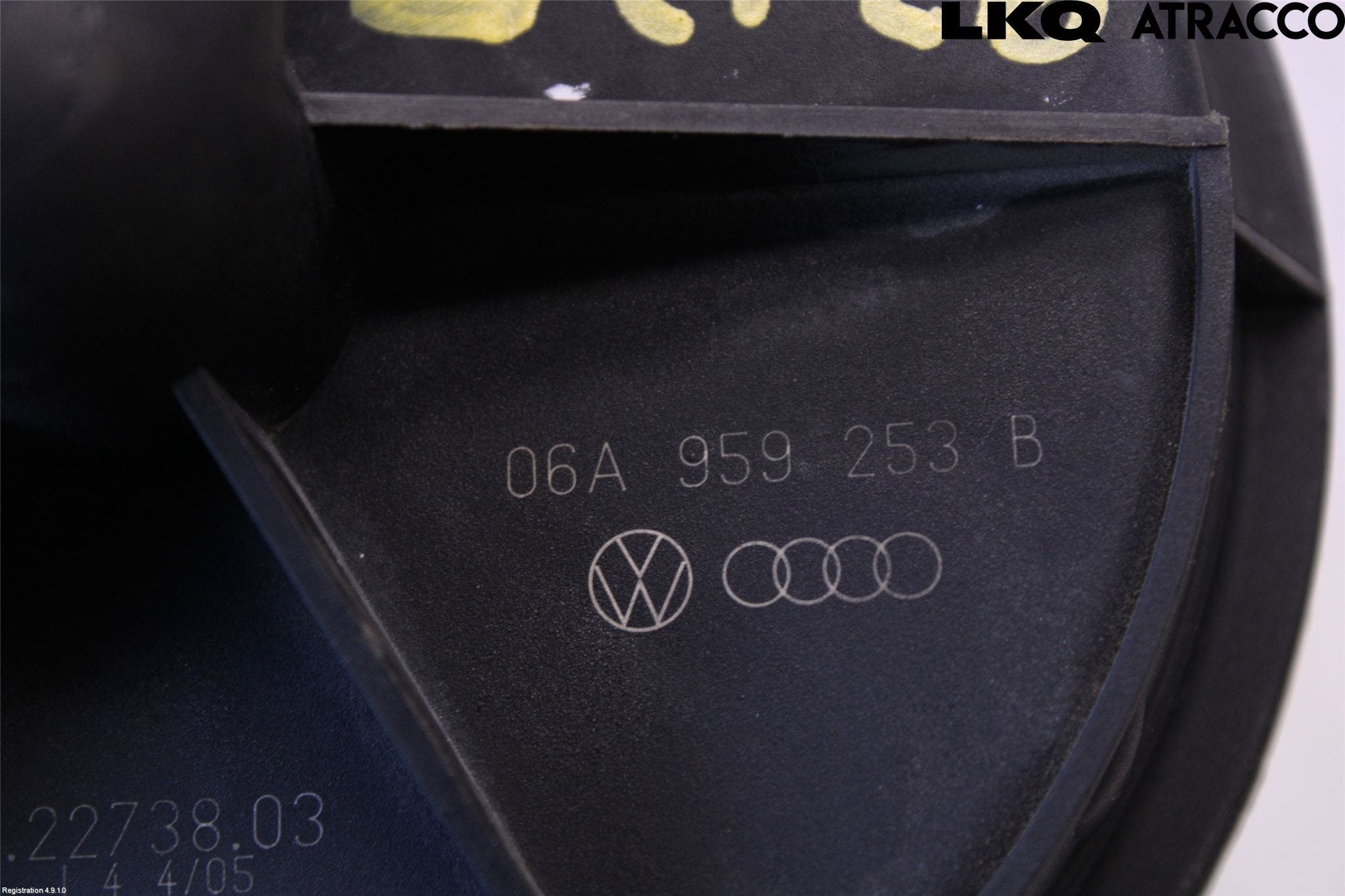 Volkswagen VW GOLF VI 09-13 Luftpump-Avgasrening