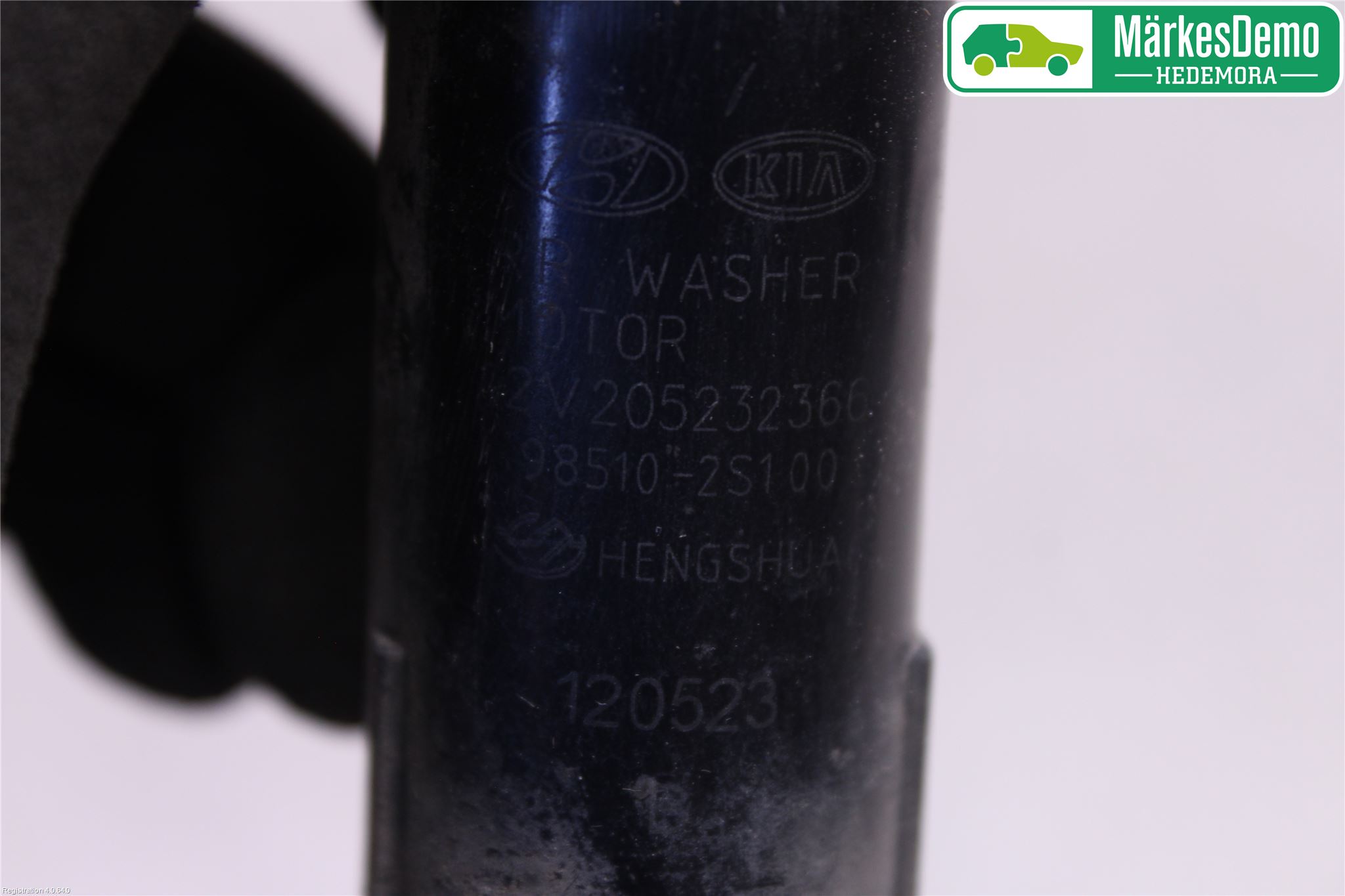 Kia PICANTO 12-17 Spolarpump Baklucka