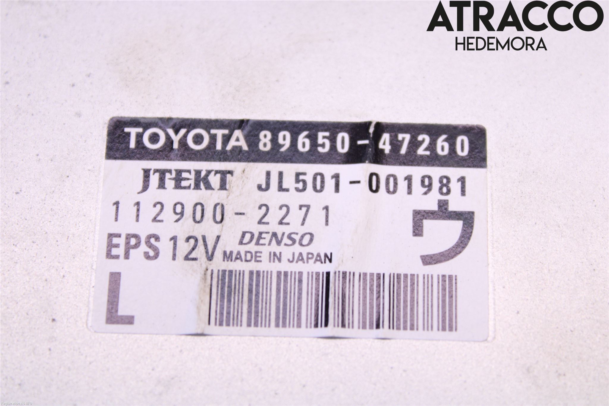 Toyota PRIUS ZVW30 09-20 Styrenhet Styrservo