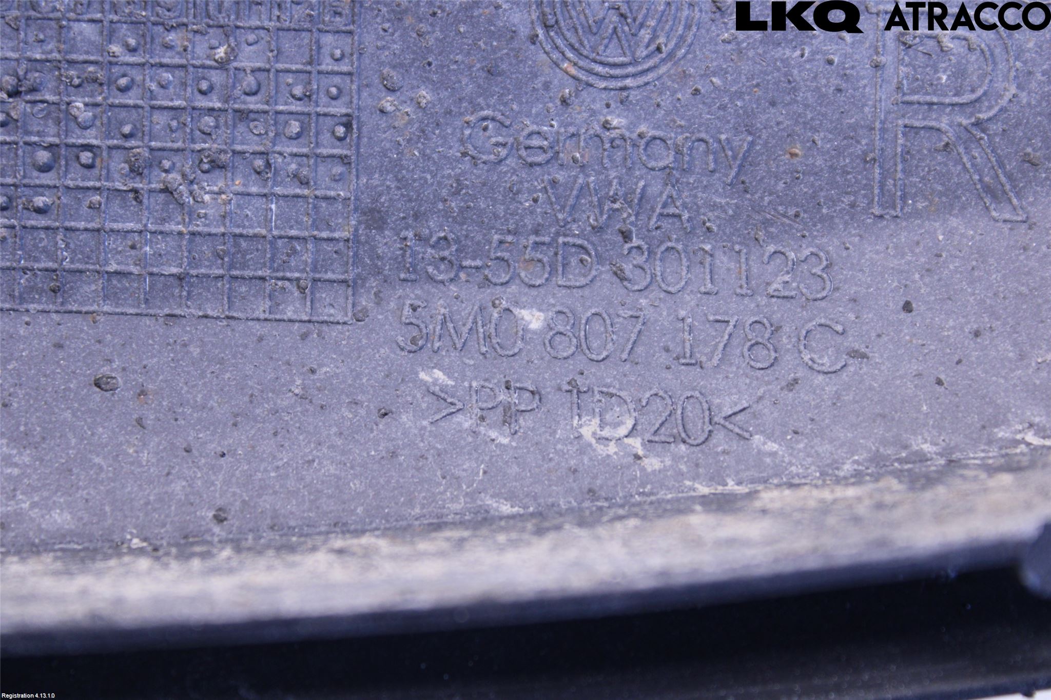 Volkswagen VW GOLF PLUS/CROSS GOLF 04-14 Stötfångarfäste Fram Hö