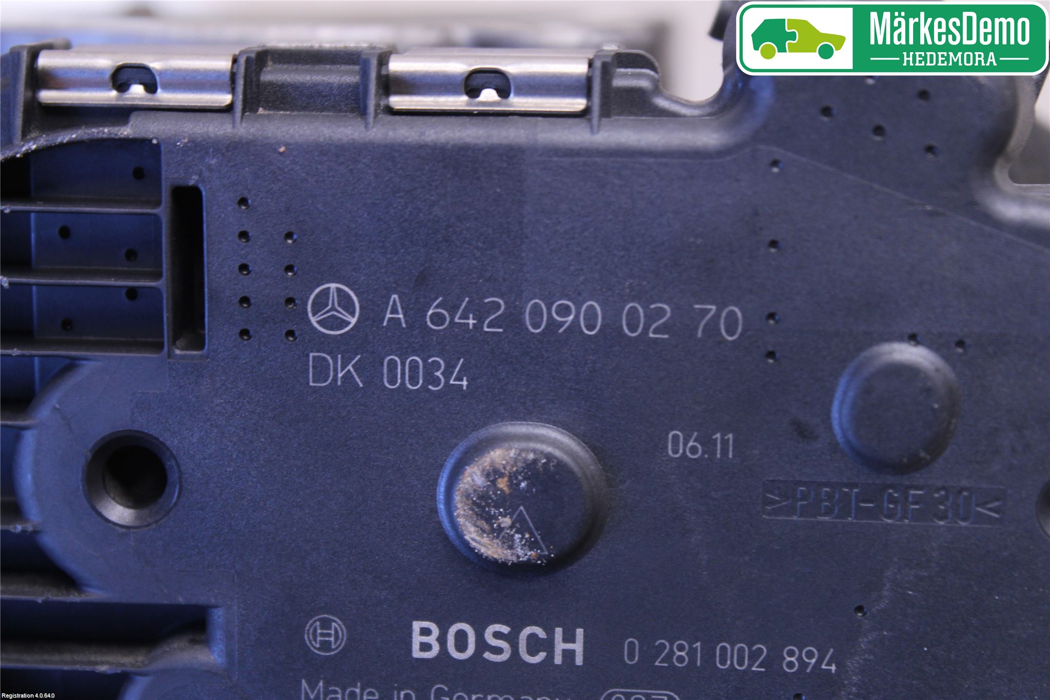 Mercedes-Benz MB E-KLASS COUPÈ/CAB(C207) 09-17 Injspjällhus