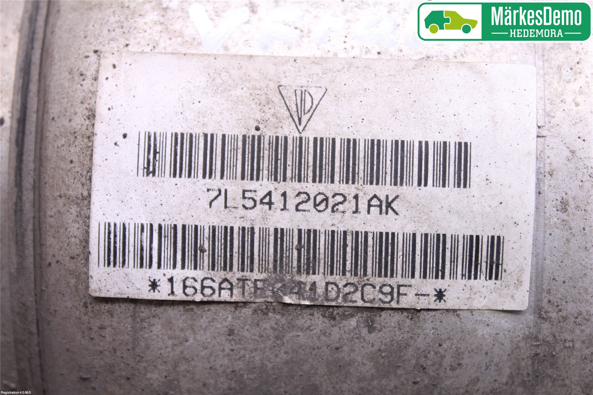 Porsche CAYENNE 03- Fjäderben Fram Vänster