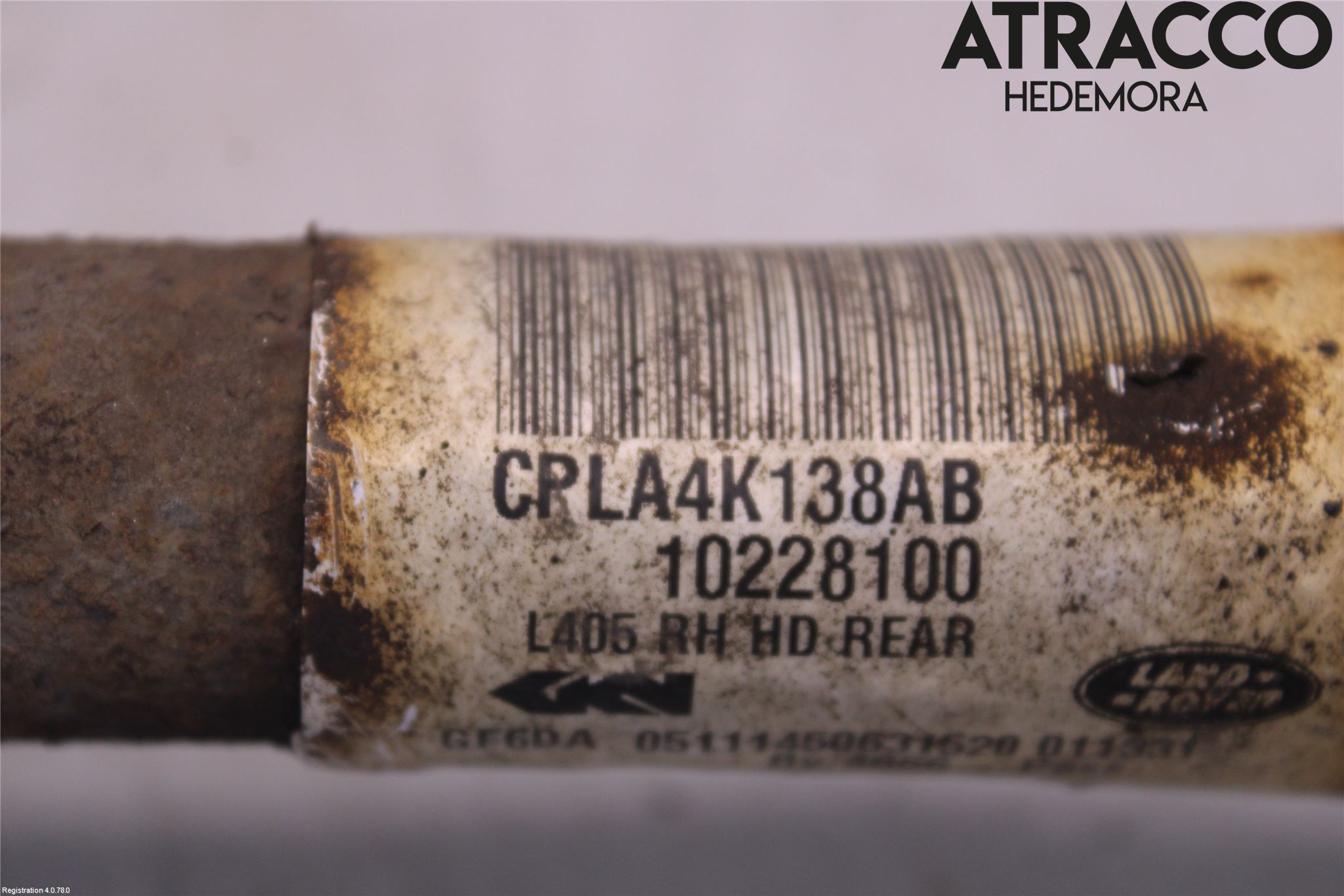 Landrover RANGE ROVER SPORT (L494) 14-22 Drivaxel Bak Höger
