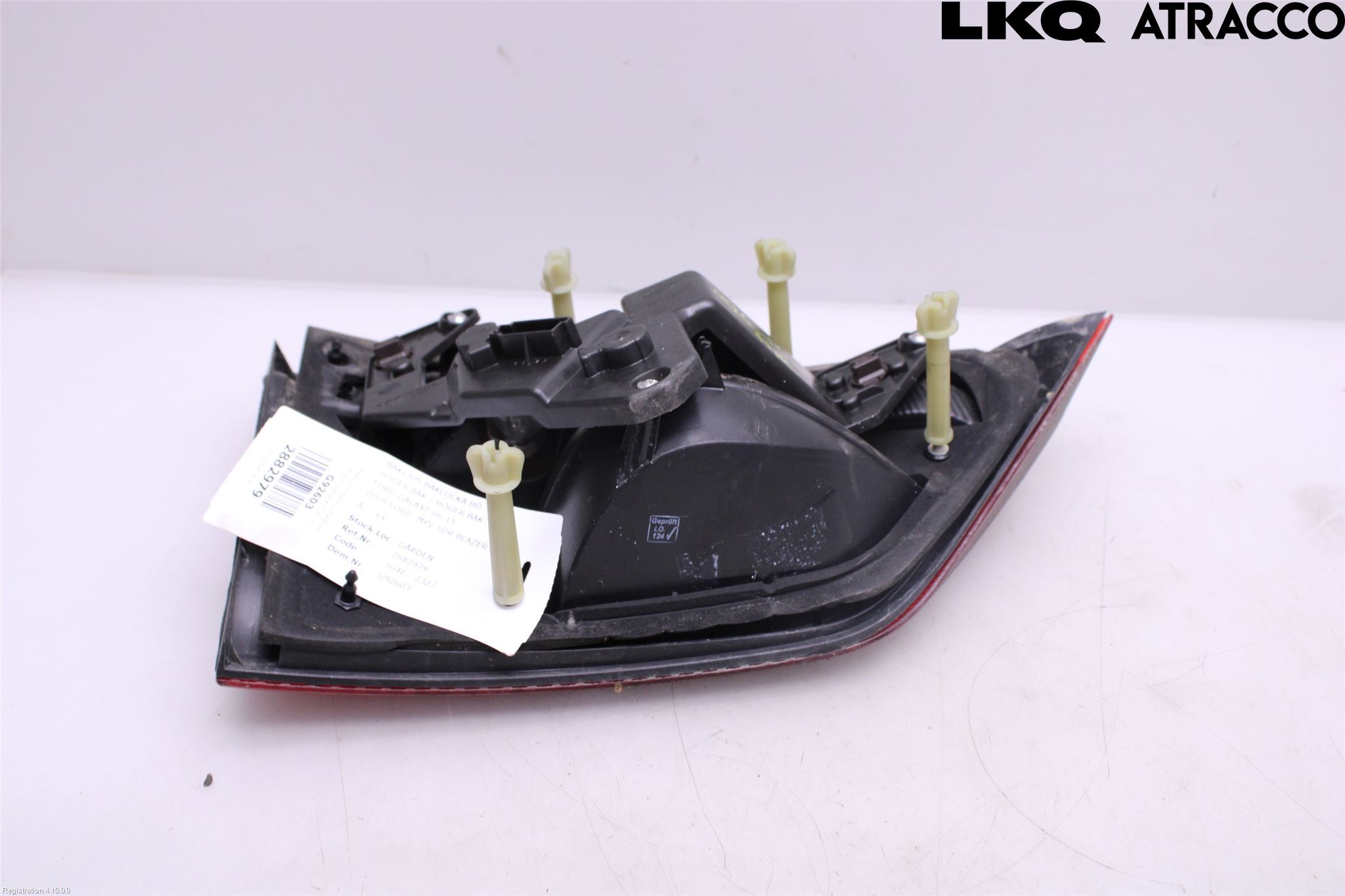 Ford GALAXY 06-15 Bakljus Lucka Hö