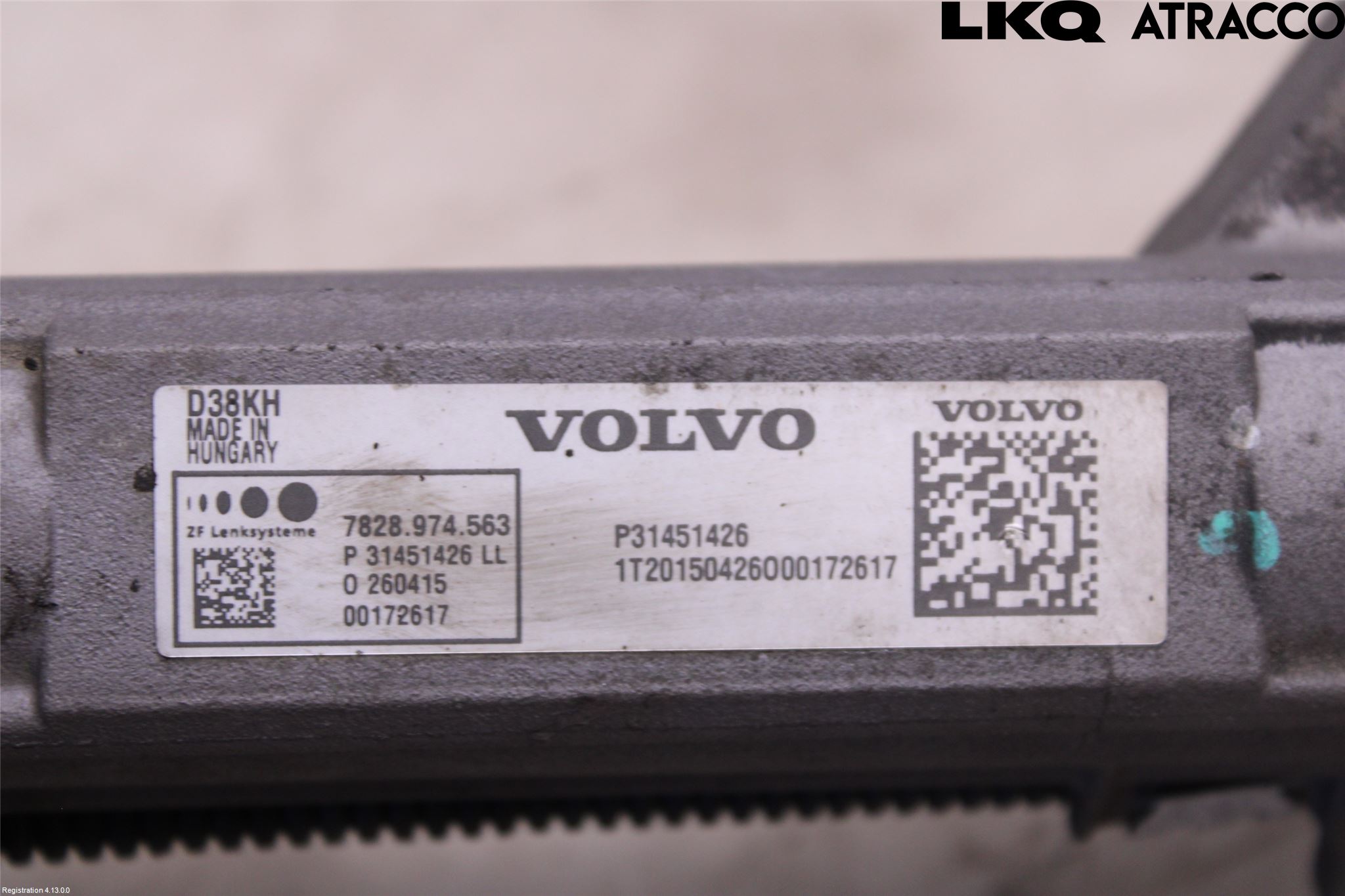Volvo XC90/RECHARGE 16- Styrväxel-Snäcka Elektrisk