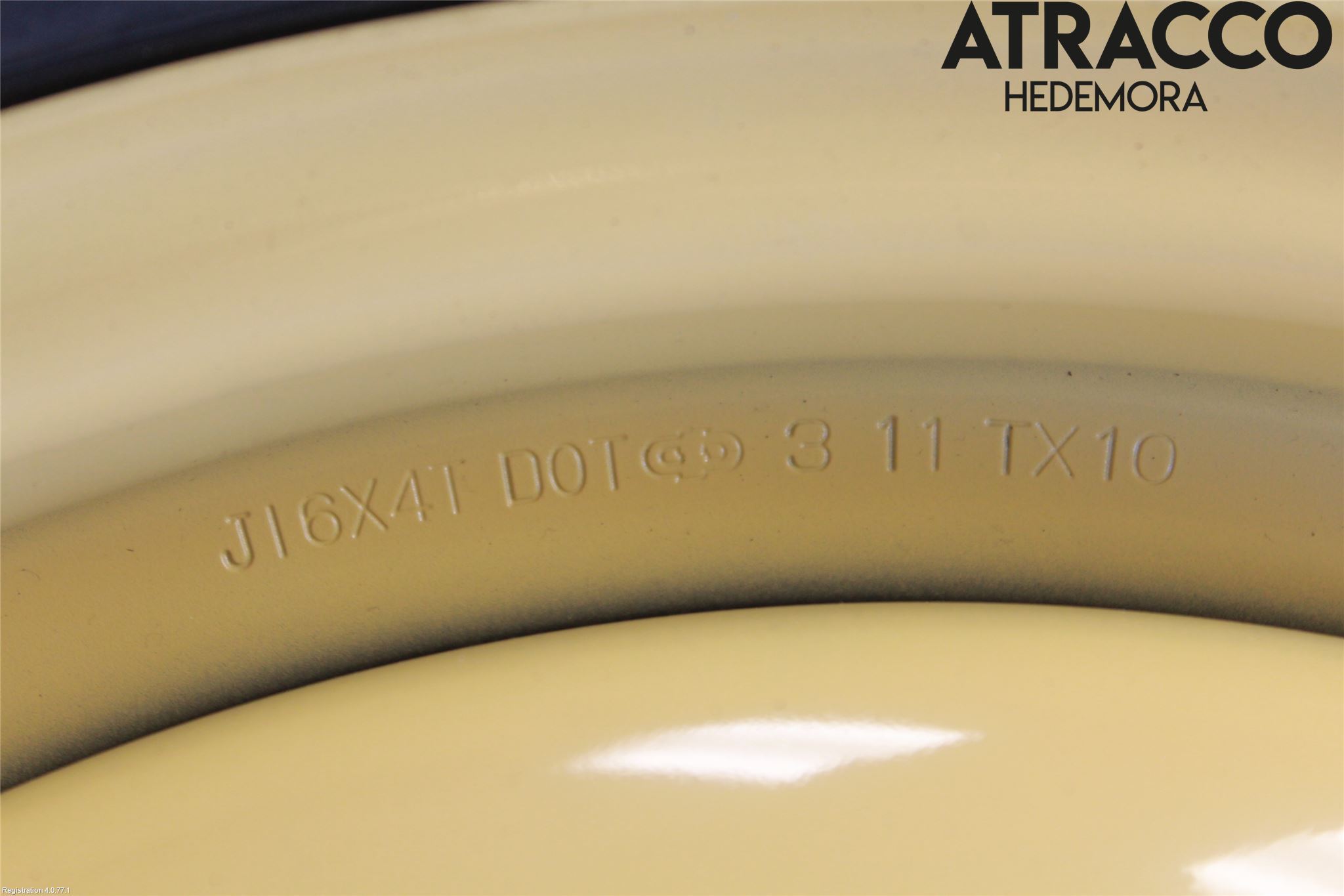 Mitsubishi ASX 10-22 Hjul Reservhjul Minityp