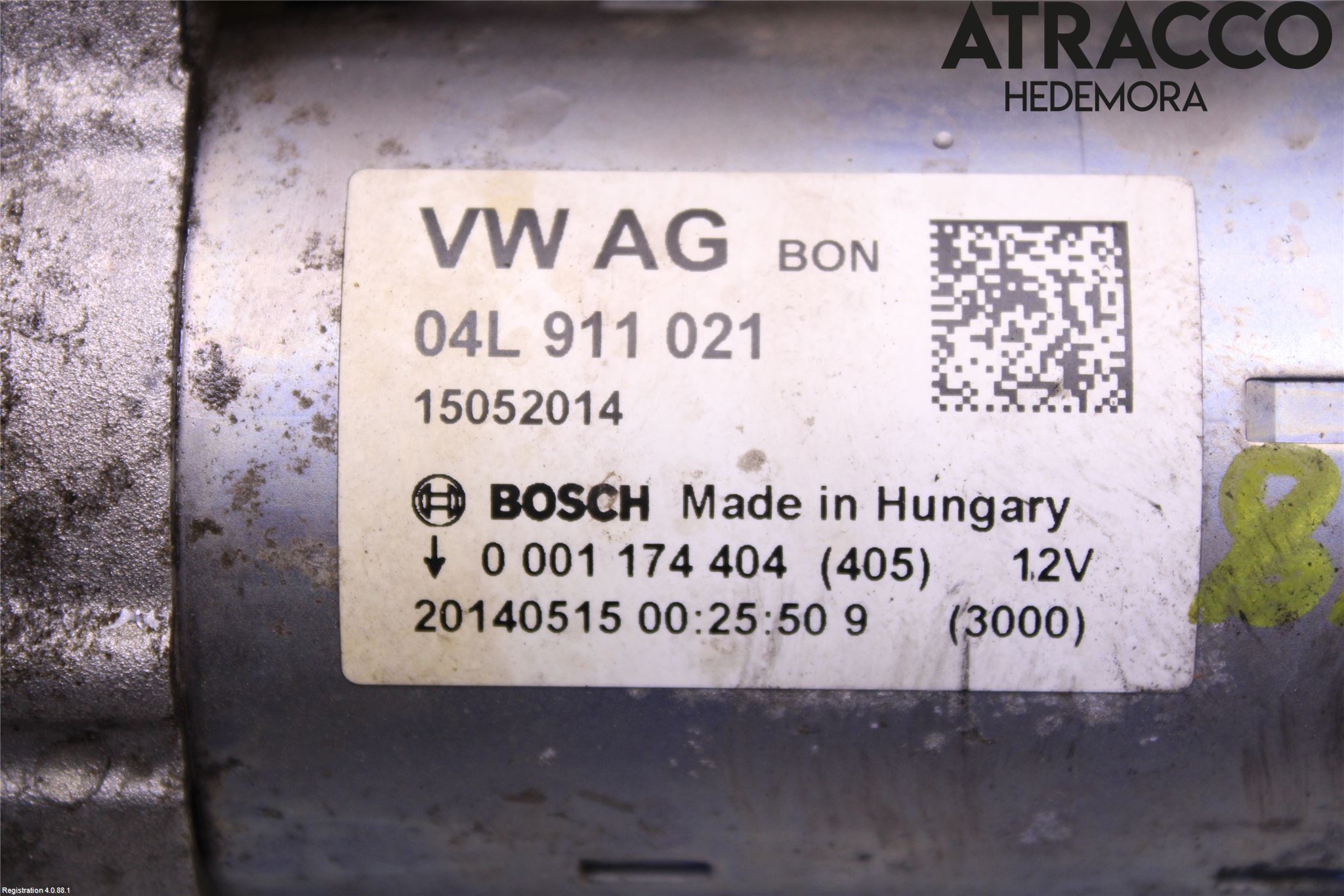 Audi A4 12-15 Startmotor Diesel