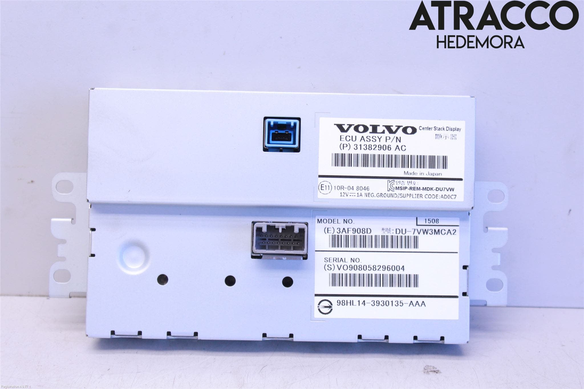 Volvo V70 14-16 Bildskärm