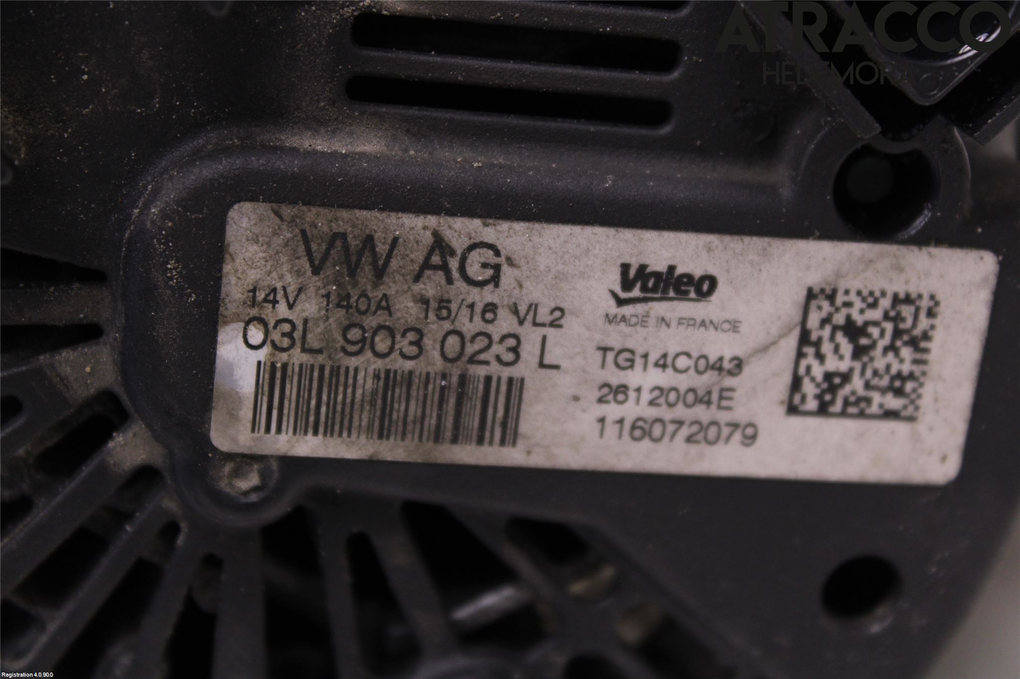 Volkswagen VW PASSAT 15-19 Generator
