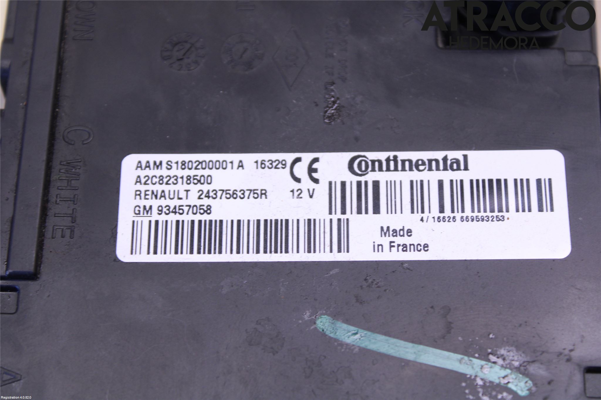 Fiat TALENTO 16- Styrenhet Centrallås