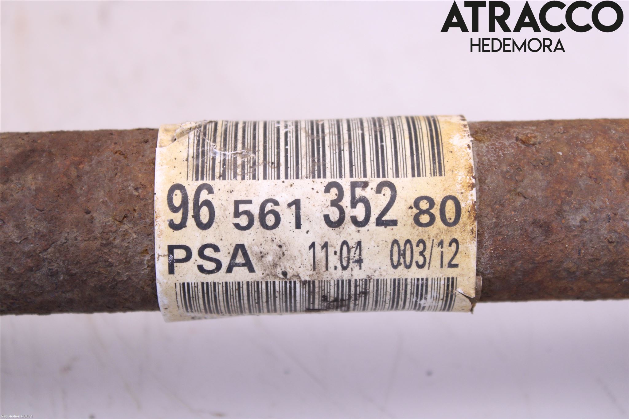 Peugeot 308 08-13 Drivaxel Fram Vänster