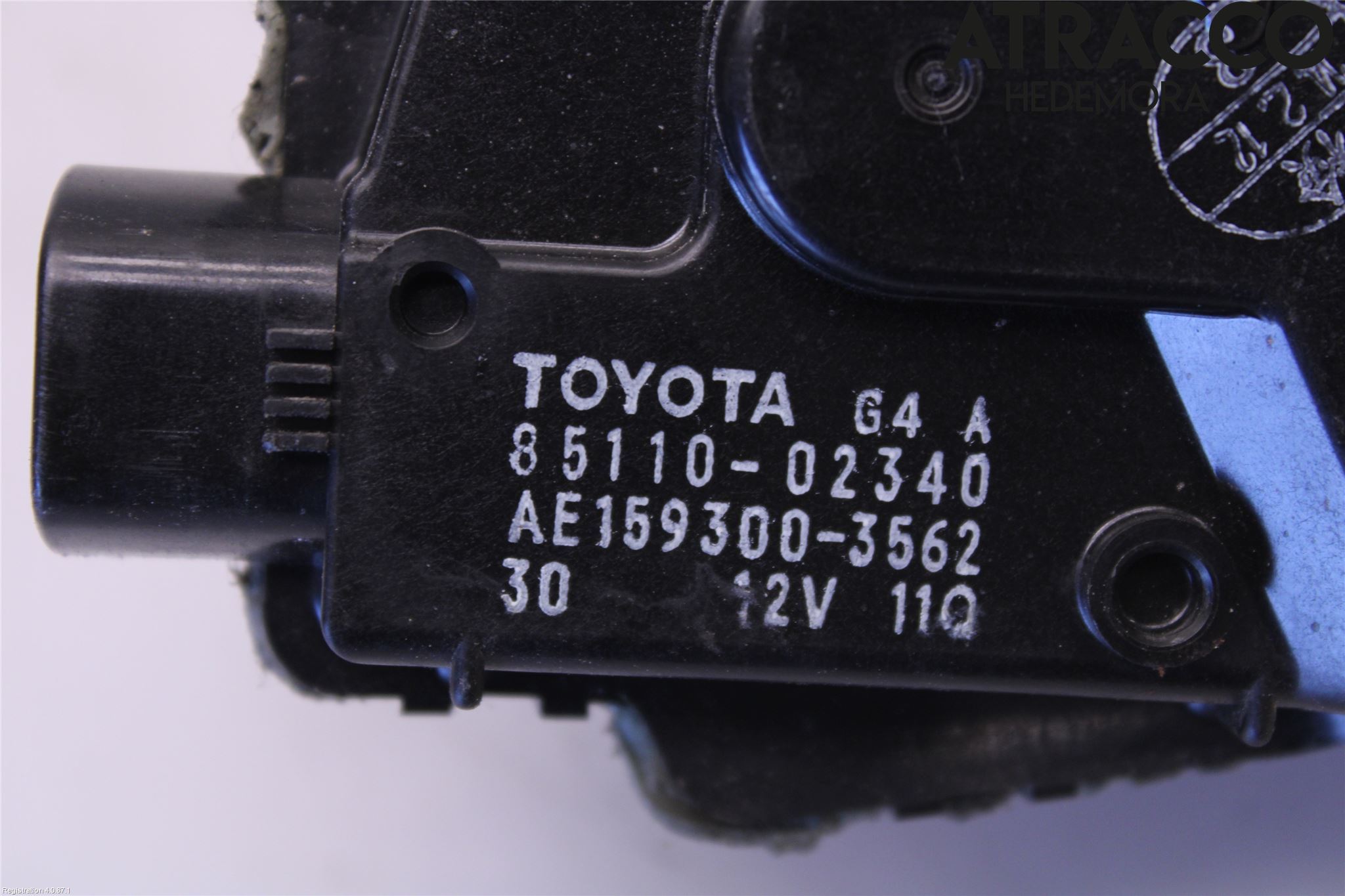 Toyota AURIS 13-19 Torkarmotor Vindruta