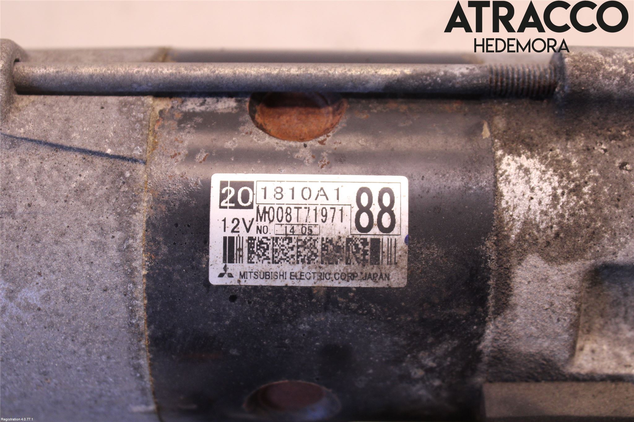 Mitsubishi ASX 10-22 Startmotor Diesel