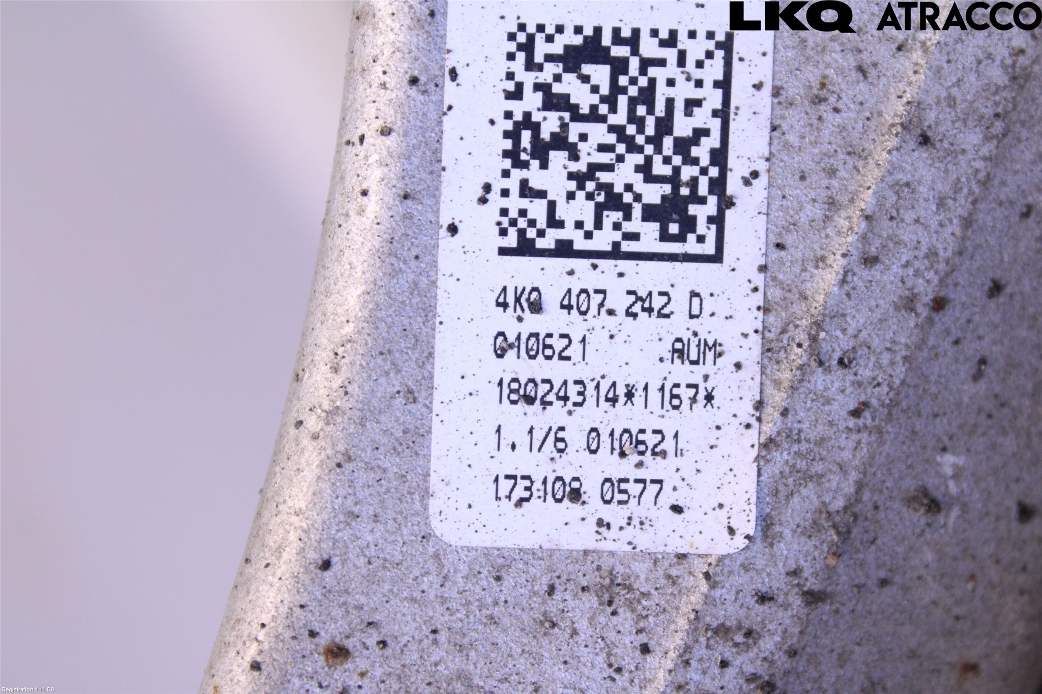 Audi A6 F2/C8 19- Styrspindel Lagerhus Hö