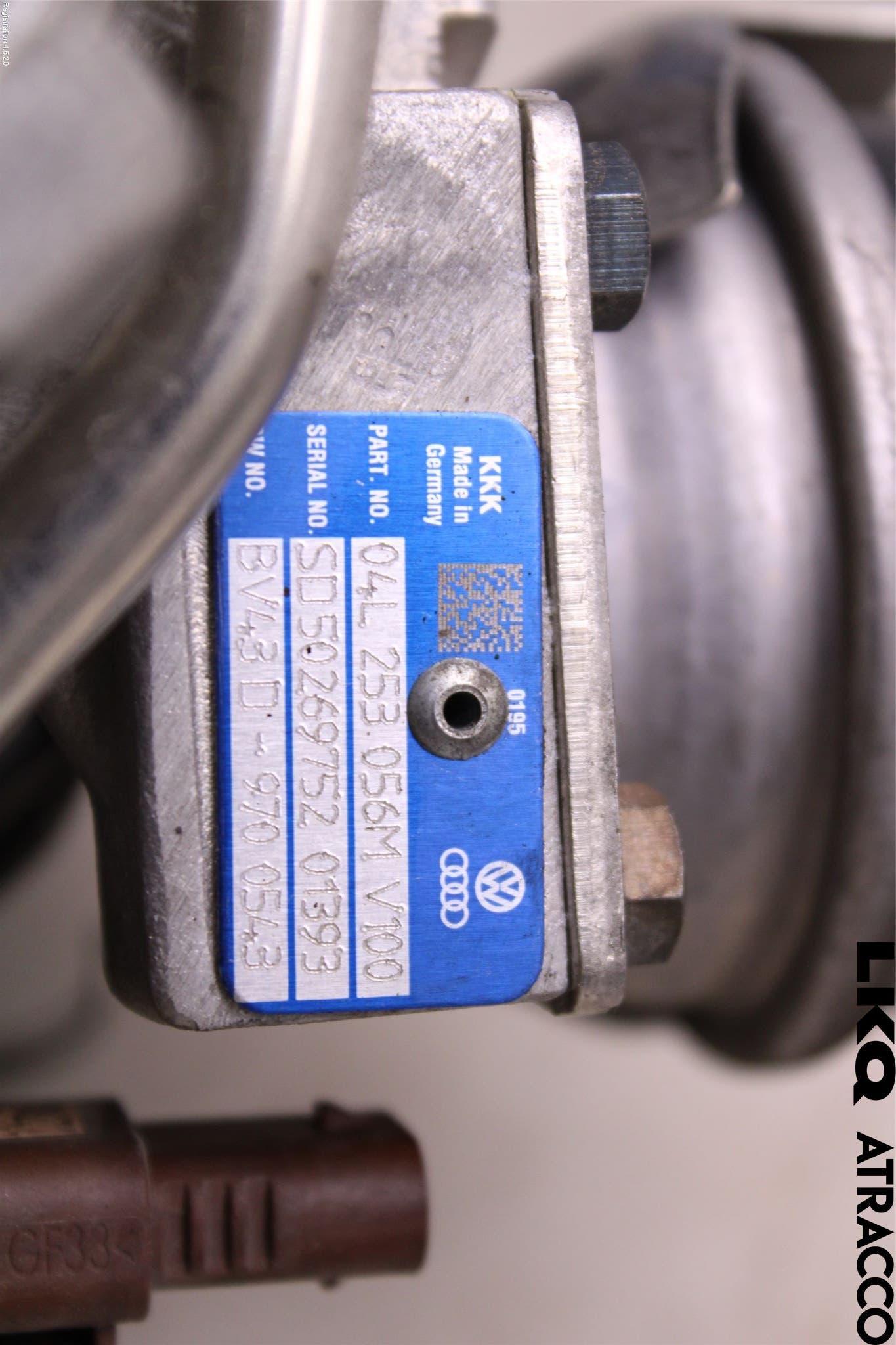 Volkswagen VW PASSAT 15-19 Turboaggregat