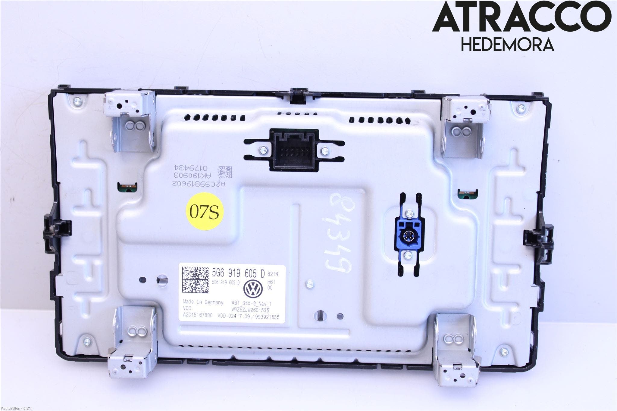 Volkswagen VW TRANSP/CARAVELLE (T6) 16-22 Cd Radio - Multimediapanel