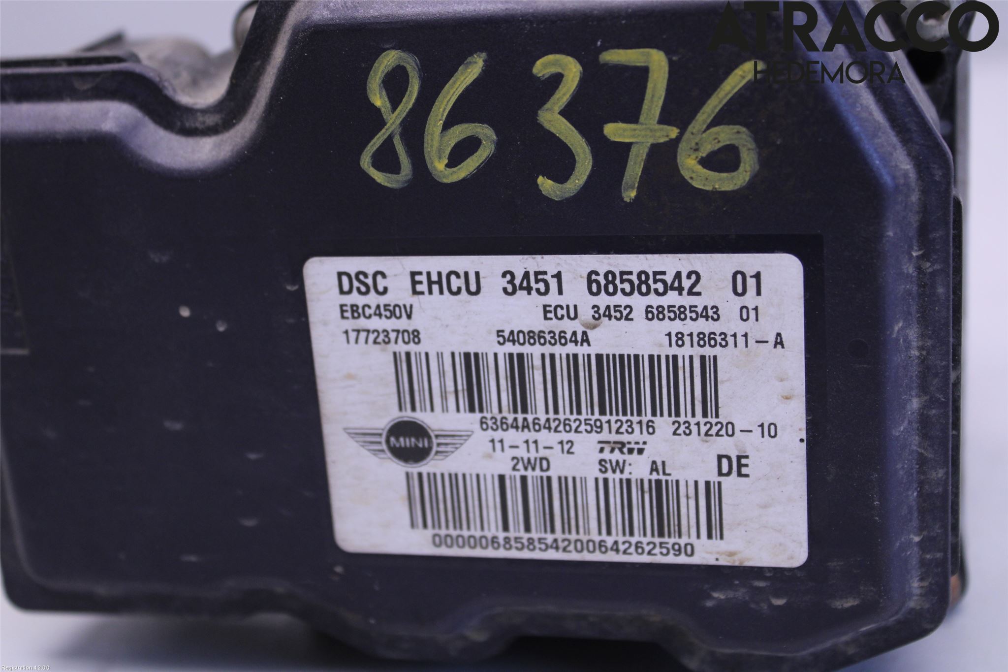 Mini COUPE R56 05-14 Abs Hydraulaggregat