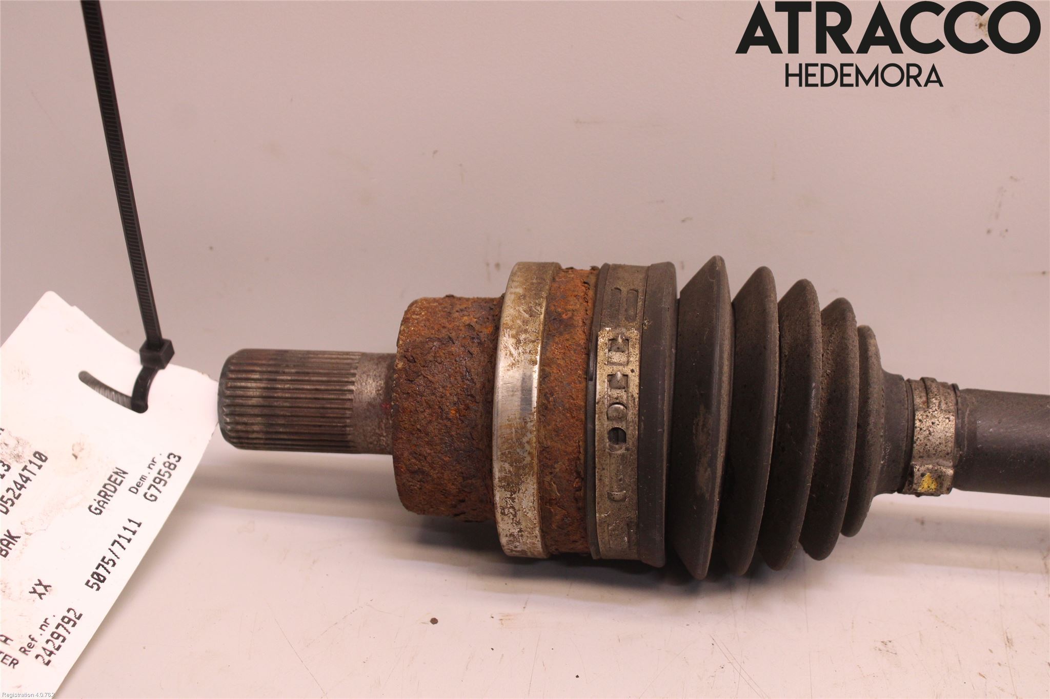 Volvo XC60 09-13 Drivaxel Bak Vänster
