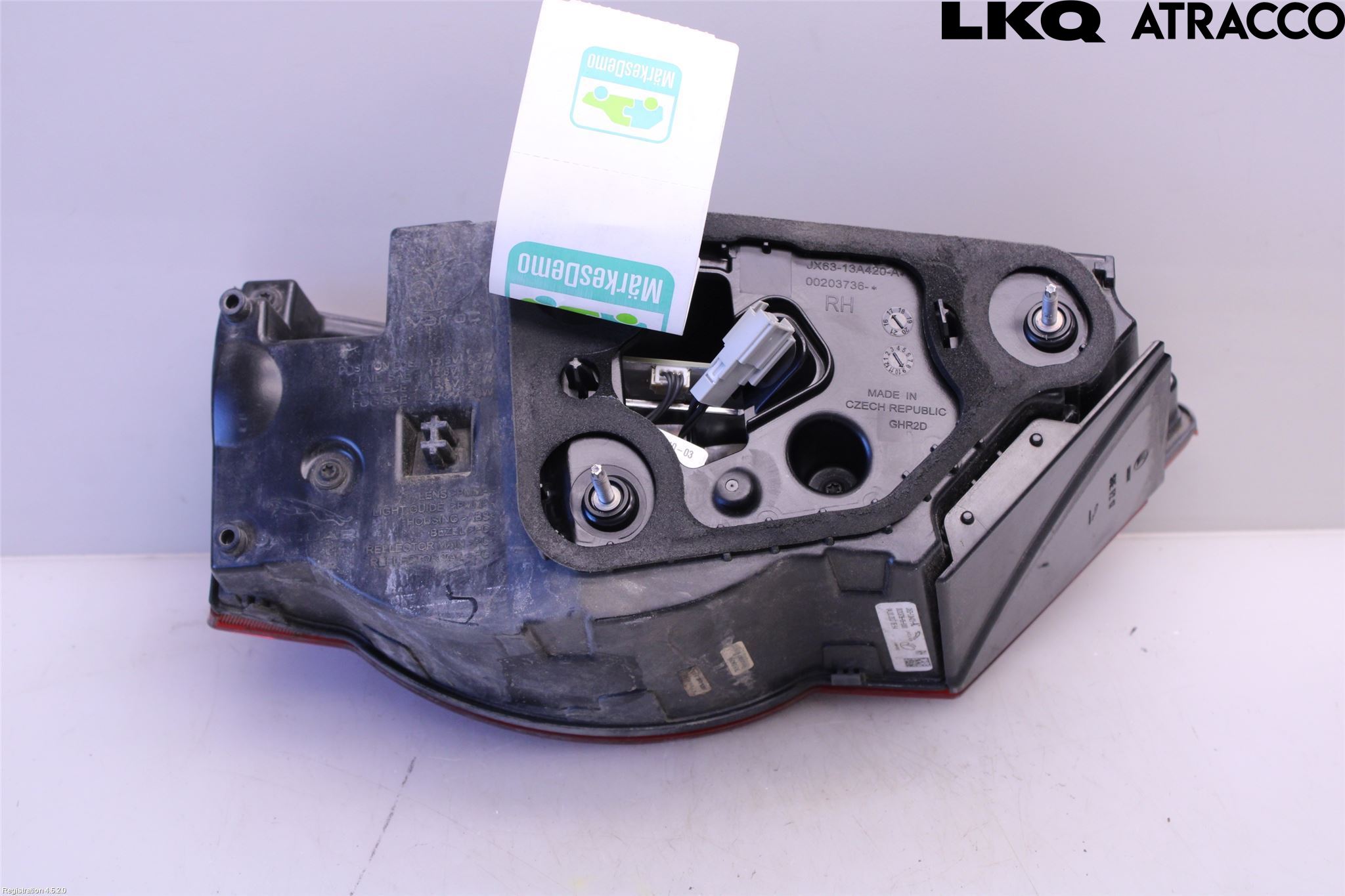 Jaguar XF (X260) 16-24 Bakljus Lucka Hö