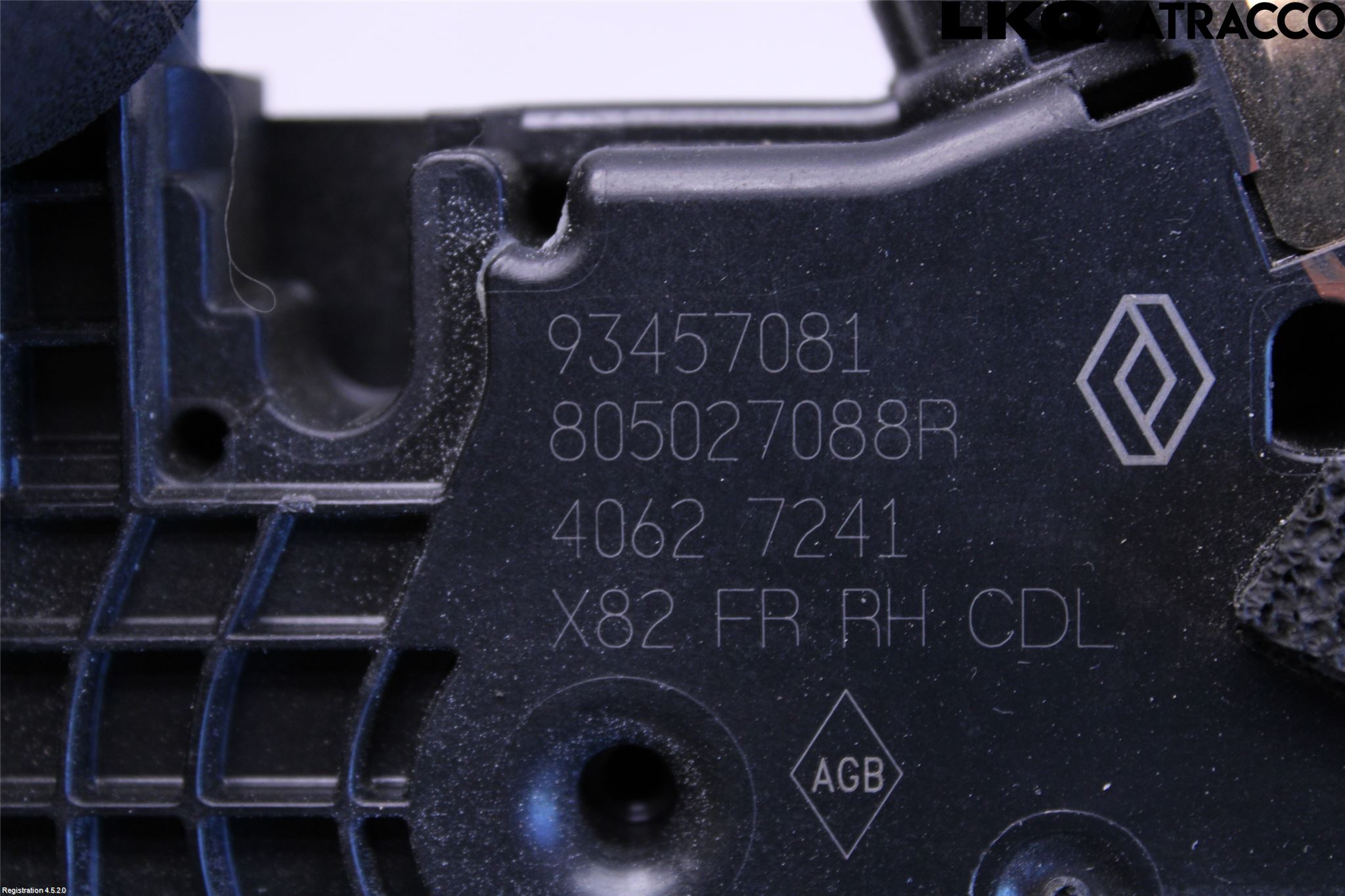 Renault TRAFIC/E-TECH 15- Låskista-Dörrlås