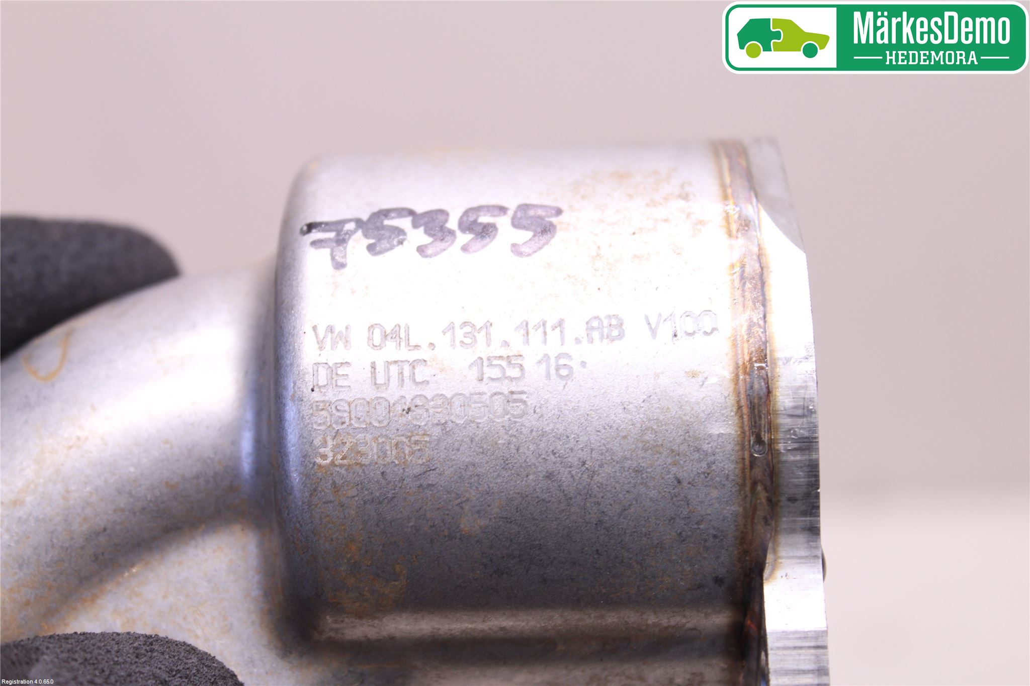 Audi Q5 09-16 Laddluft-Intercoolerrör