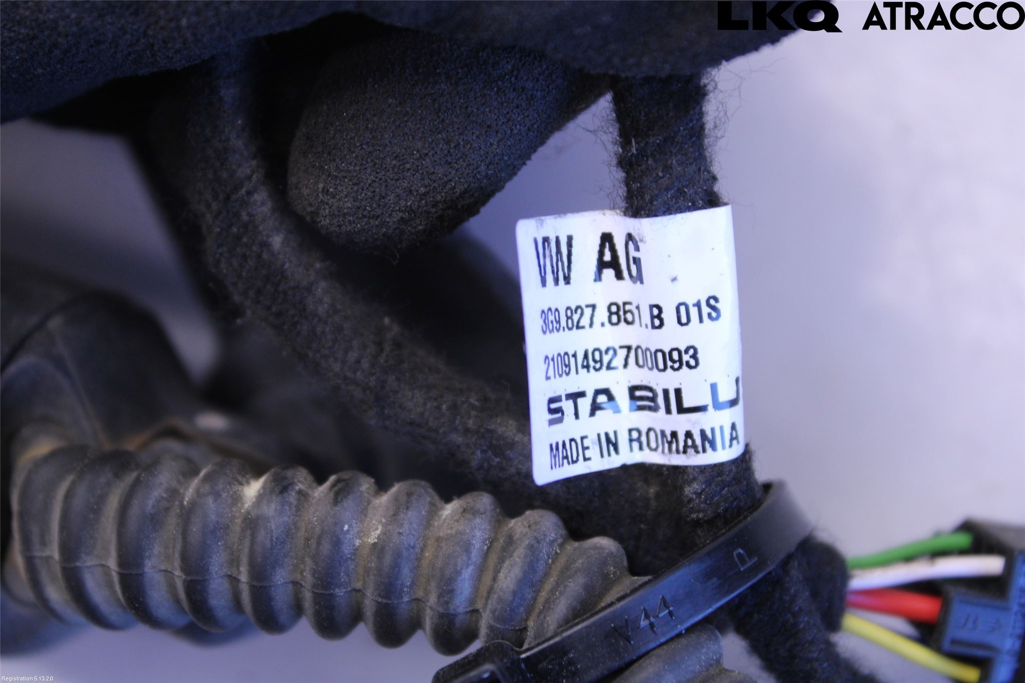 Volkswagen VW PASSAT 15-19 Bakluckeöppnare Automatisk