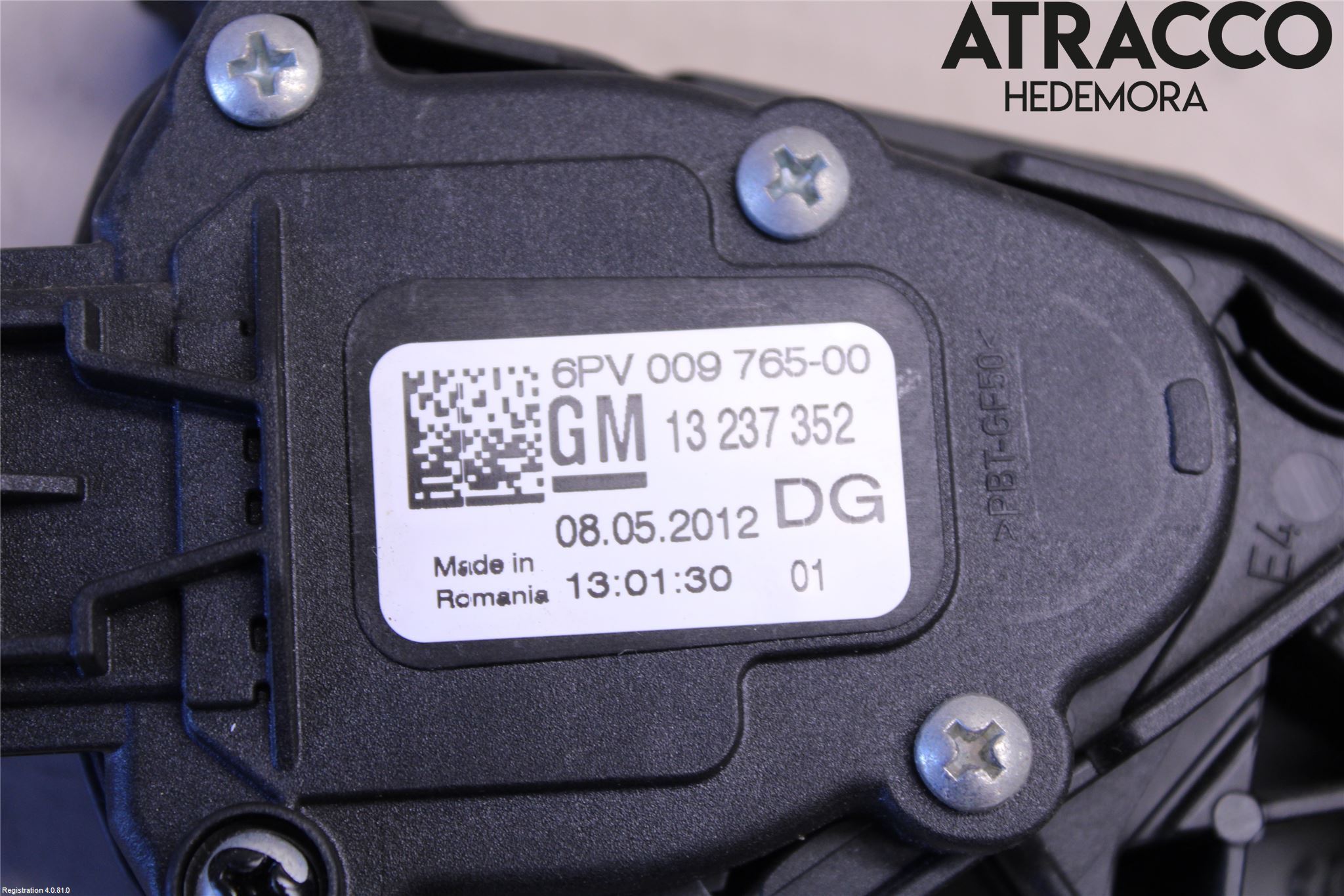 Opel INSIGNIA 09-16 Gaspedal